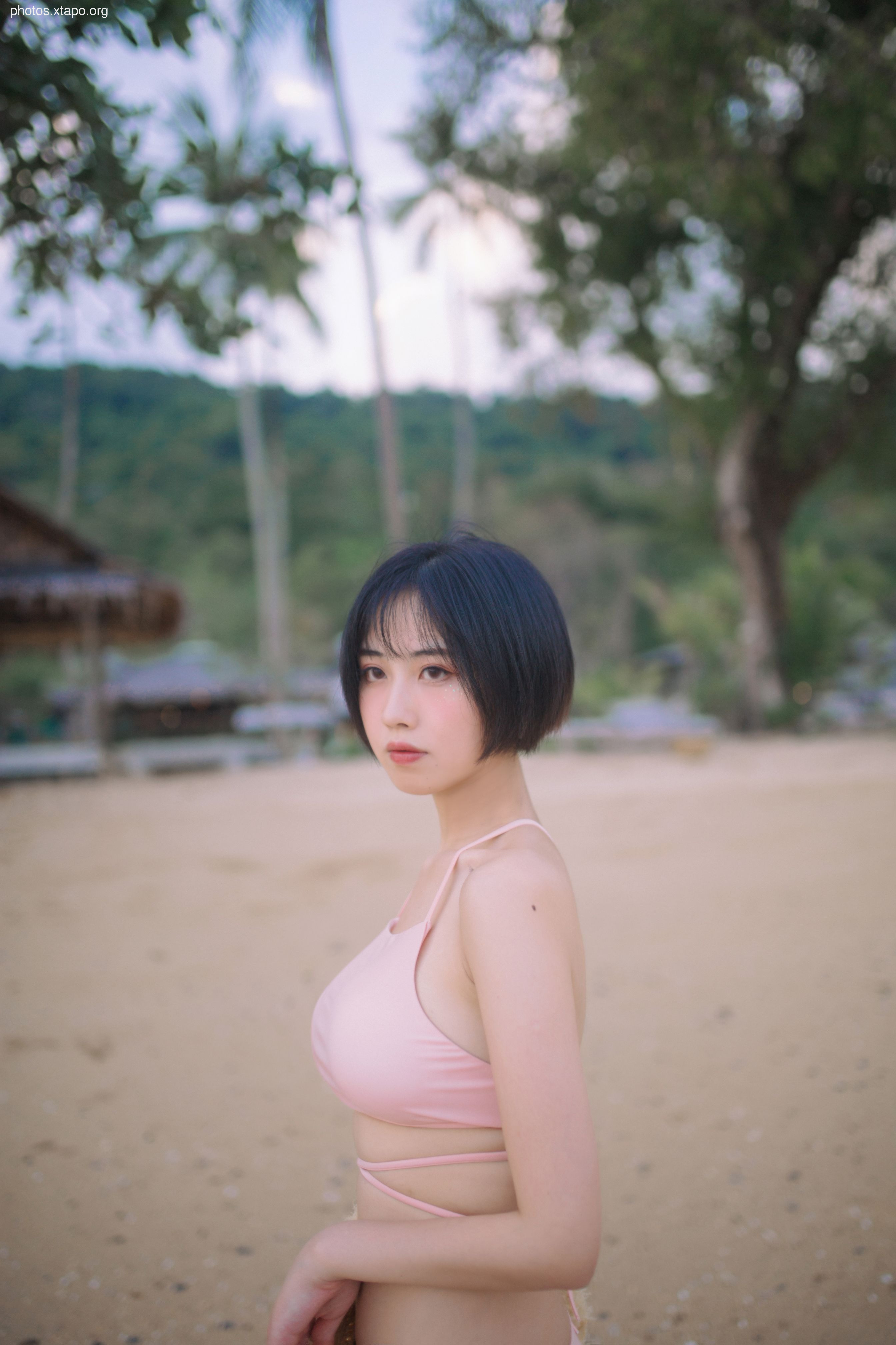 No.020 pink swimsuit 30p-235MB