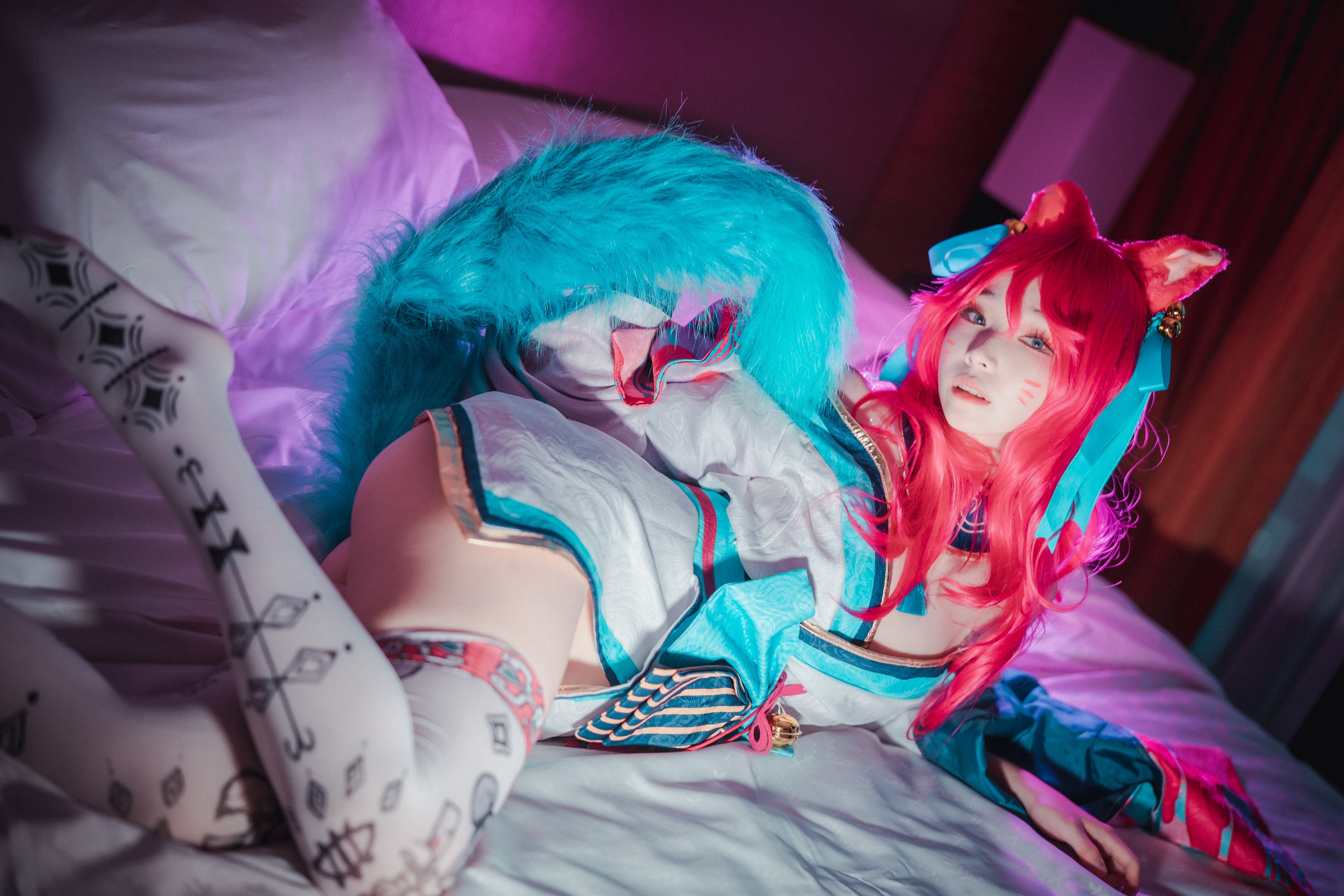 DJAWA Photo – Bambi (밤비) : “Spirit Blossom Ahri (League of Legends)” 145P