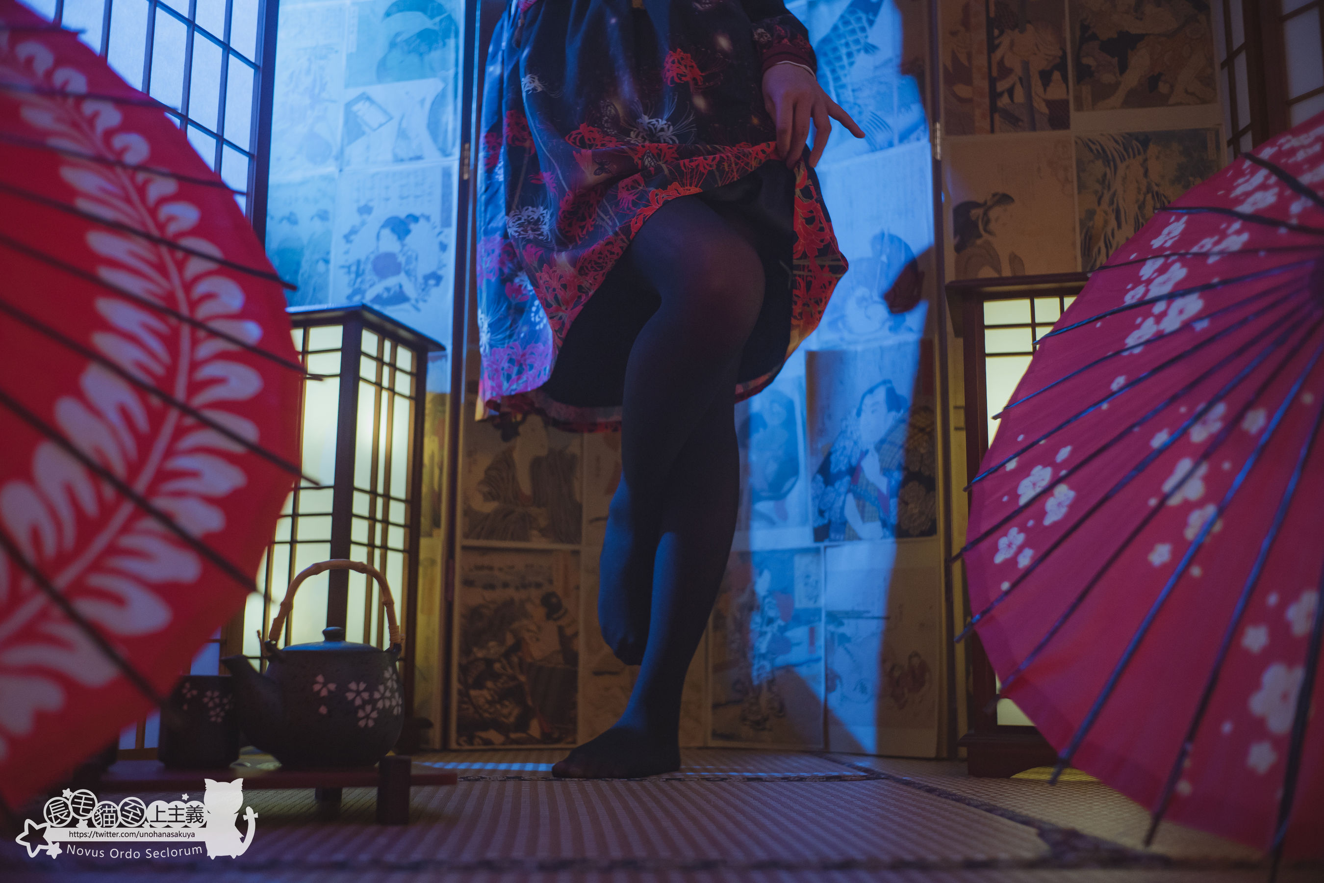 Welfare COS Waiser Kagiki Rin Rin Rin Josei -On the night when cluster amaryllis blooms