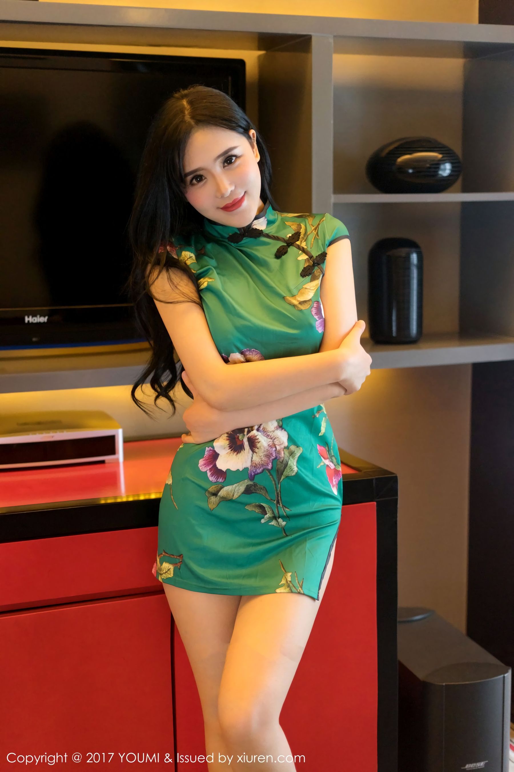 Goddess@女 女 cheongsam series You Mihui Youmi Vol.073