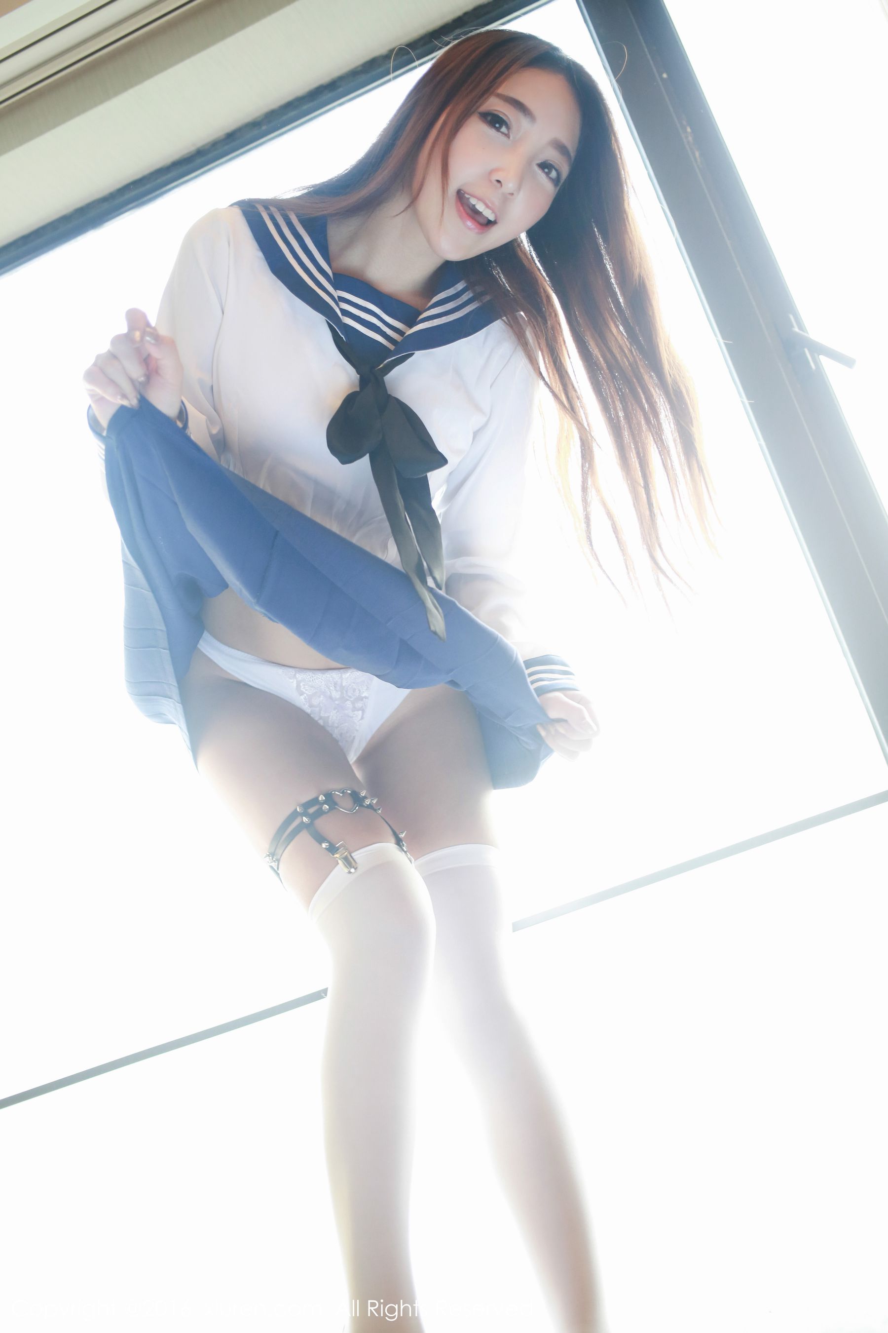 Huang Yiyuan Student's Fit and Sub -TemptationTube top underwear Xiuren No.486