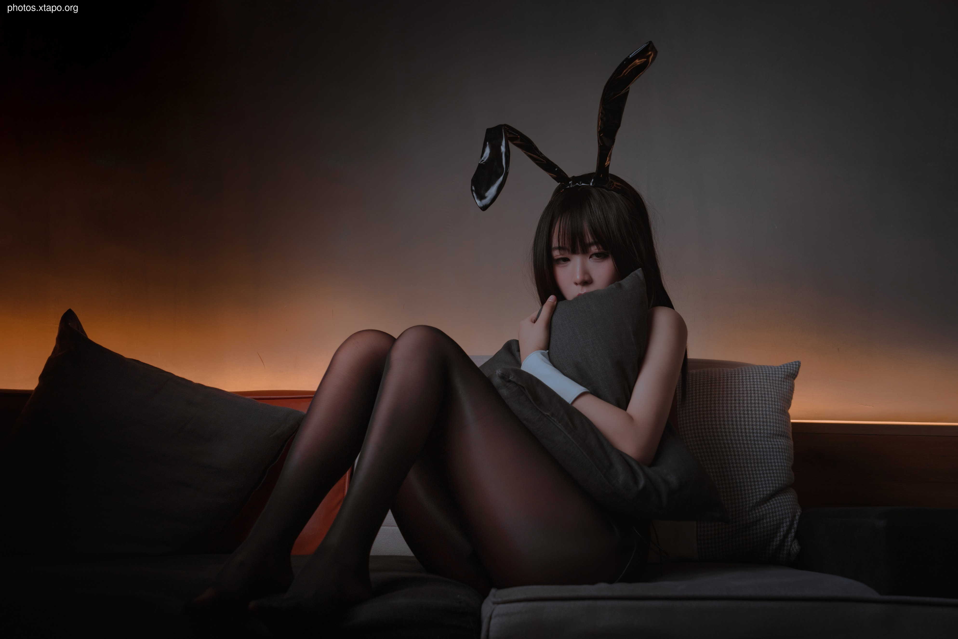 Sister Xuan Xiao Xue Mid -Autumn Festival Rabbit Girl