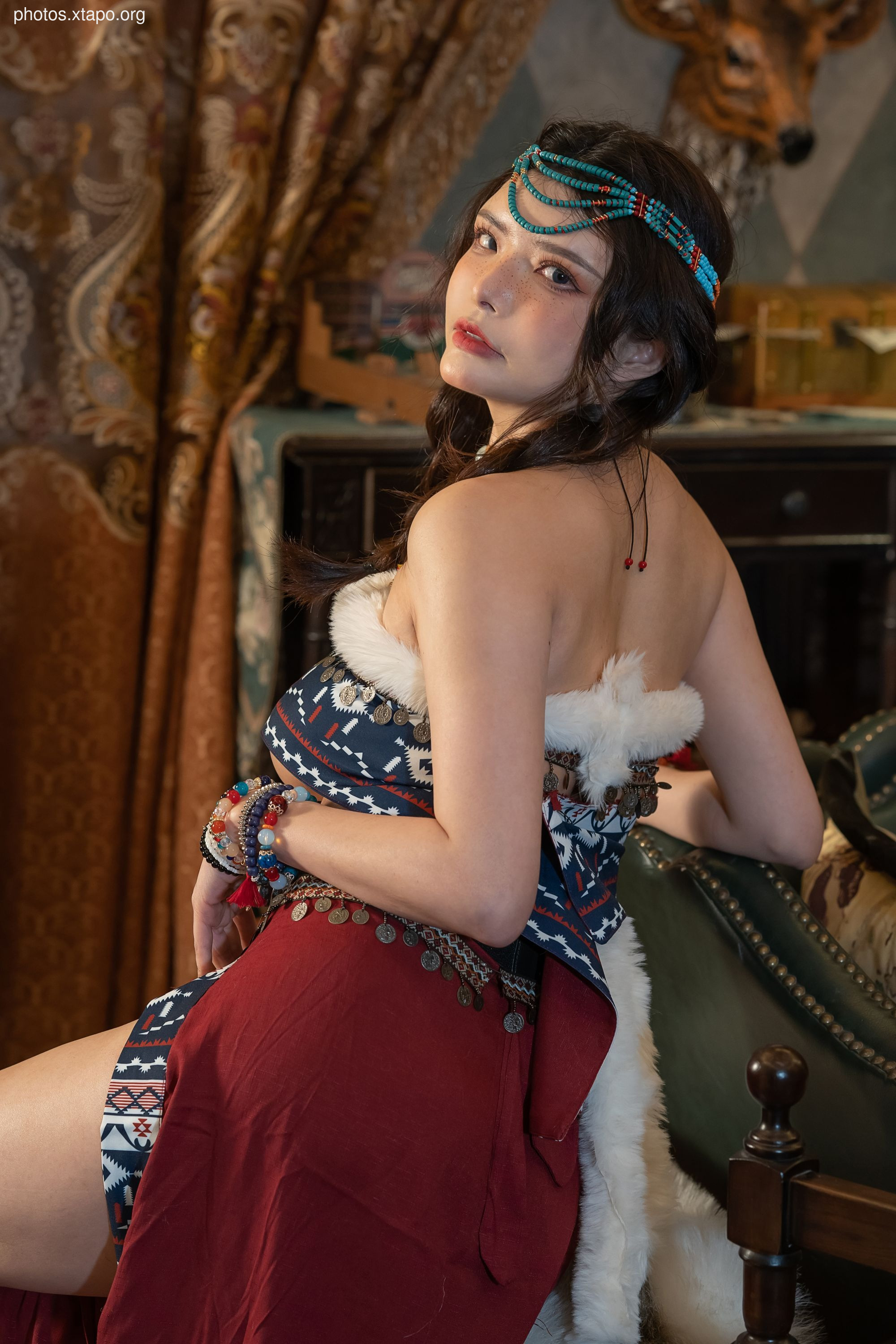 Autumn and Corgi (Xia Xiaoqiu Qiuqiu) -The freckles girl 34P -465MB