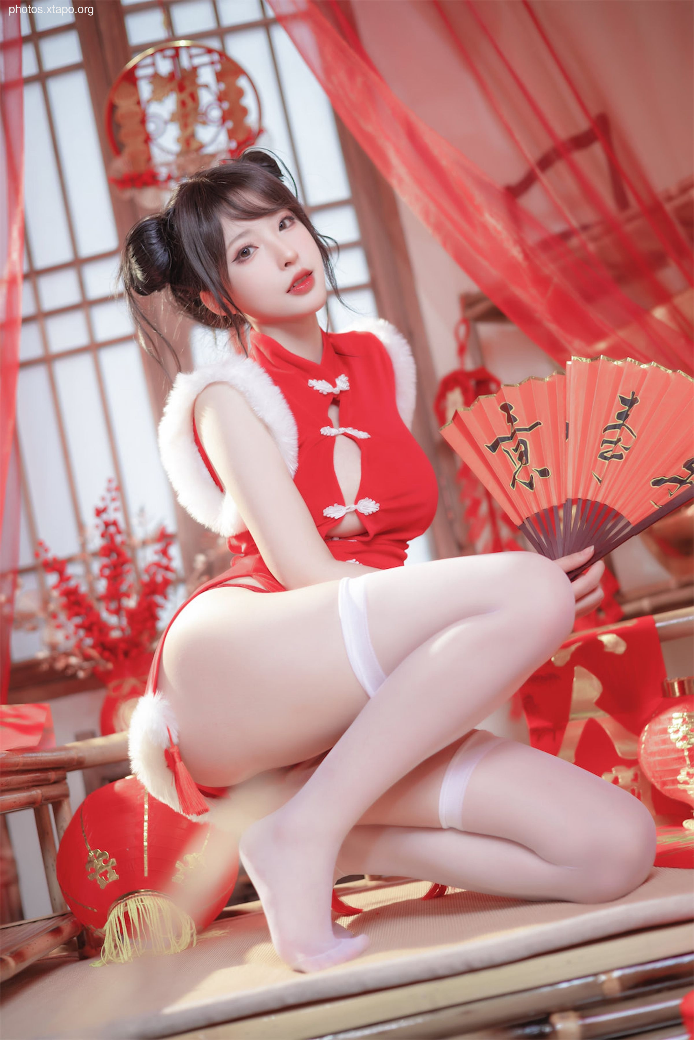 Shimizuya 2023 New Year Cheongsam 77P-770MB