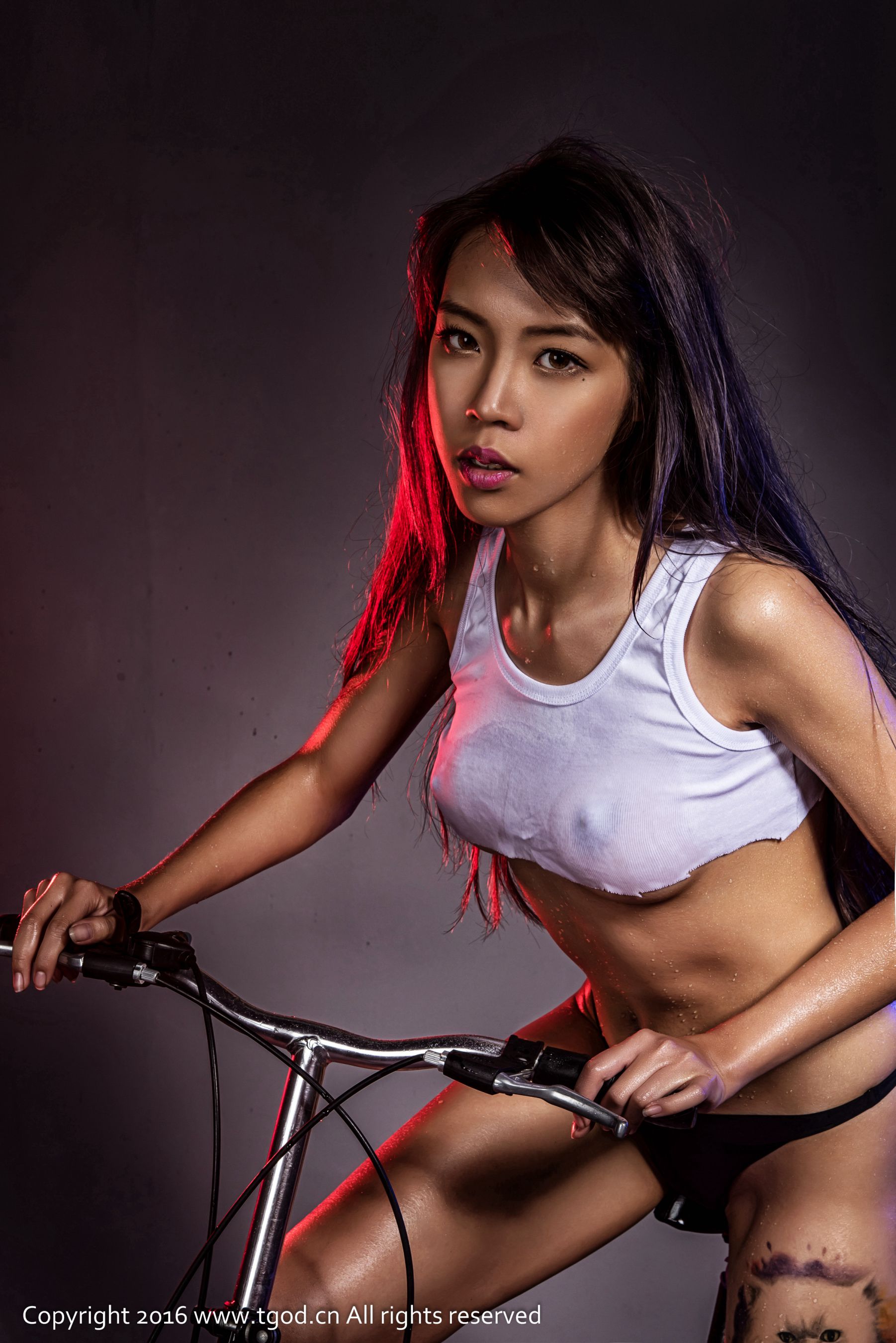 Meow Meow Da Red Envelope Seduction Bicycle Girl Push Goddess TGOD