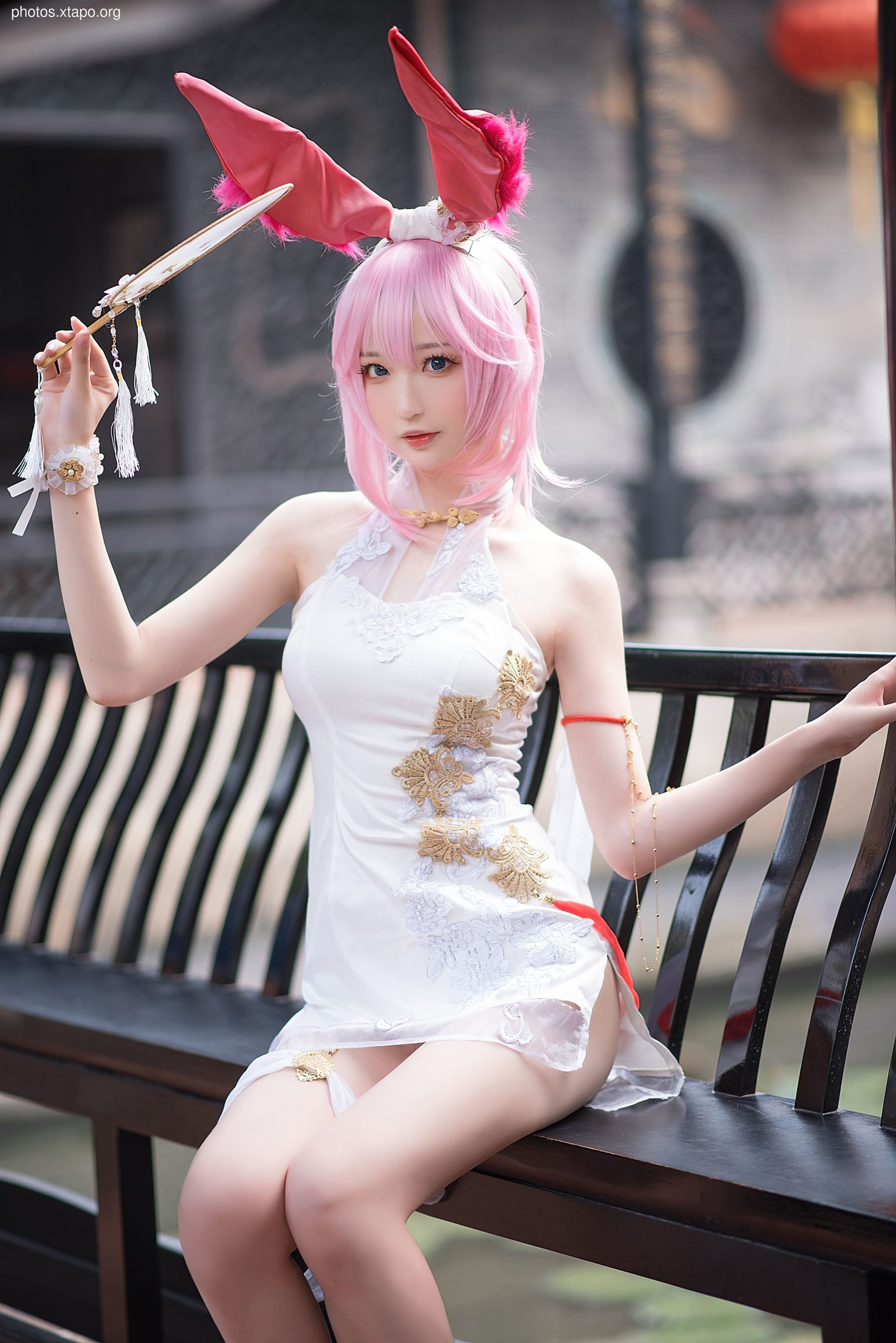 Nangong -Bazhong Sakura cheongsam (24P -312MB)