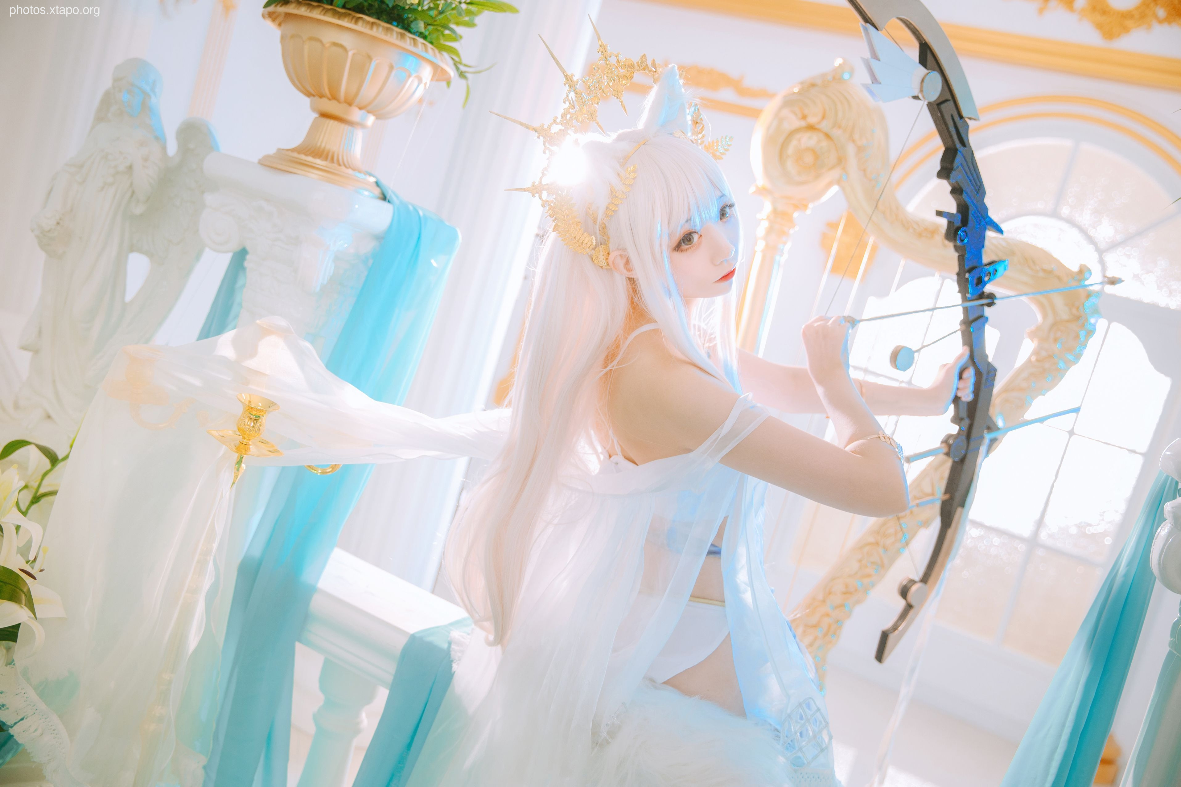 Ono Temple sweet potato Platinum swimsuit