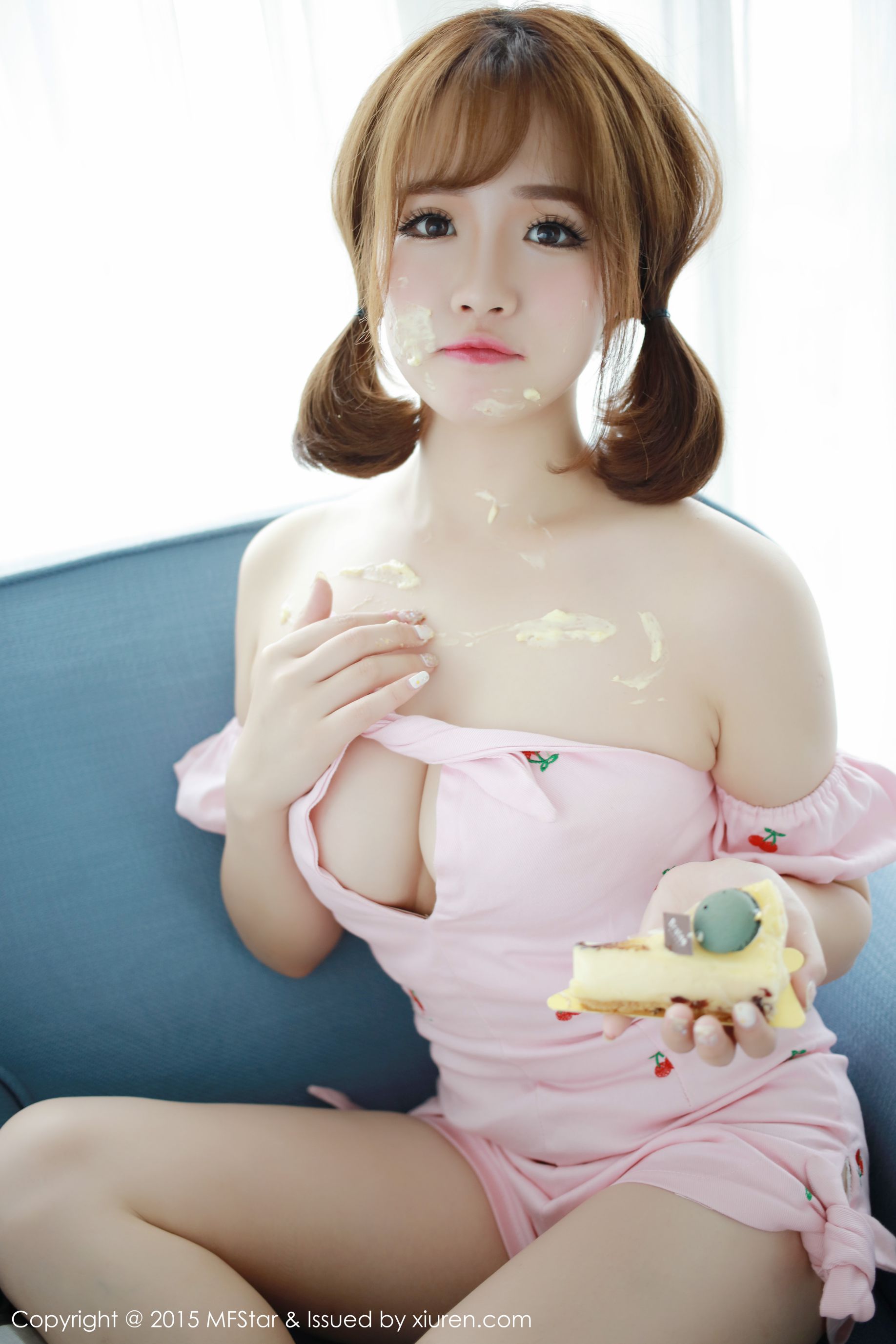 Xu Cake Sexy Water Hand ClothingPink Paintings Conjunction Model Academy MFSTAR VOL.020