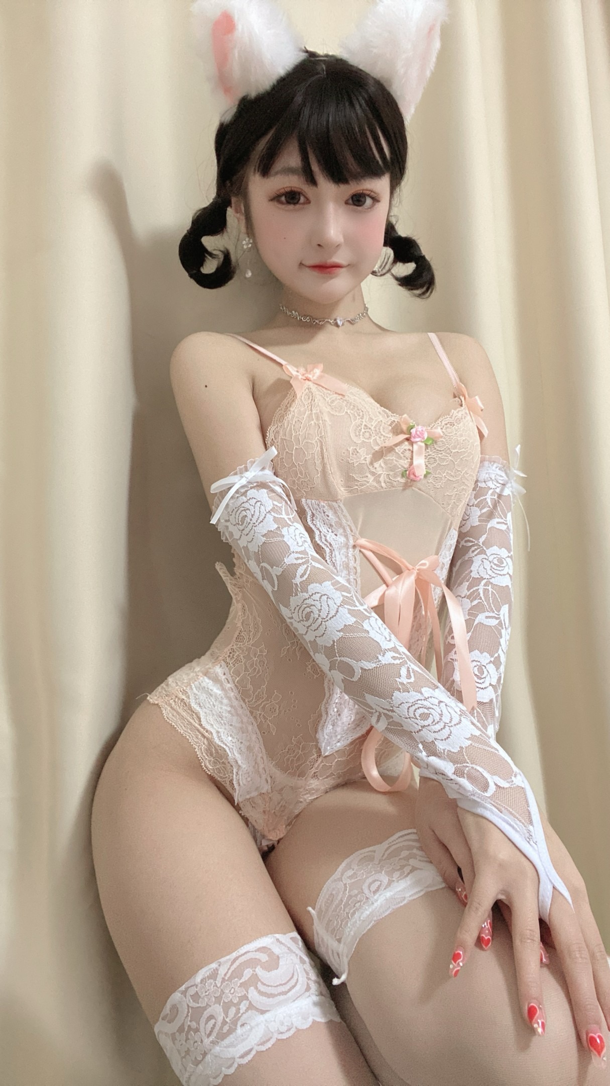 Jiajia is so difficult – French cat-ear girl 