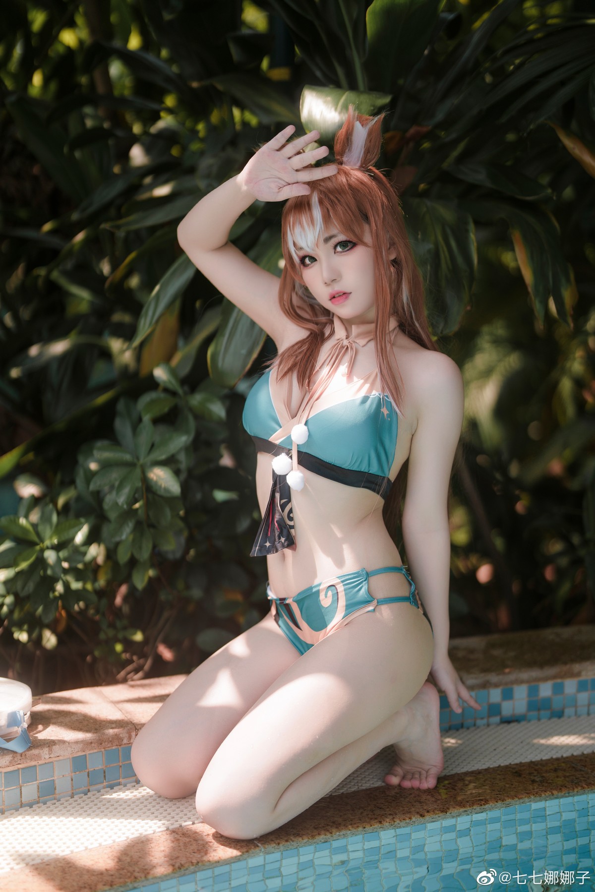 Qiqi Nanazi Cosplay Xina Bar ​​​Swimsuit Ver