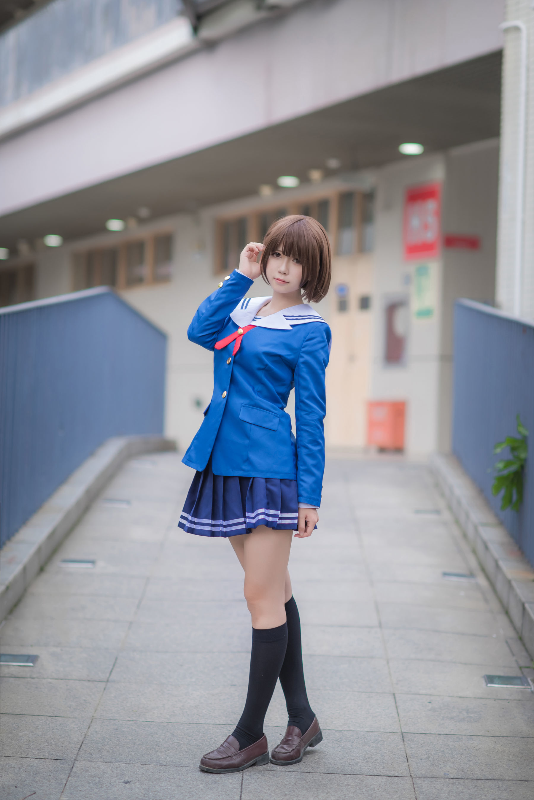 Loli cos Platinum Saki -School Uniform