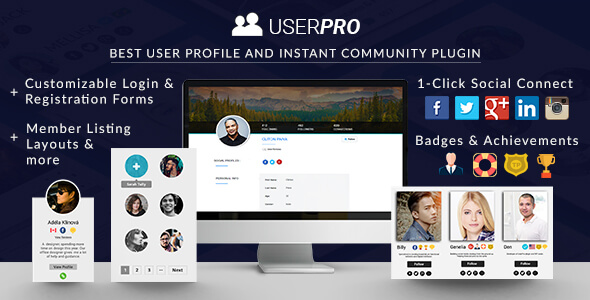UserPro - Community and User Profiles WordPress Plugin Nulled