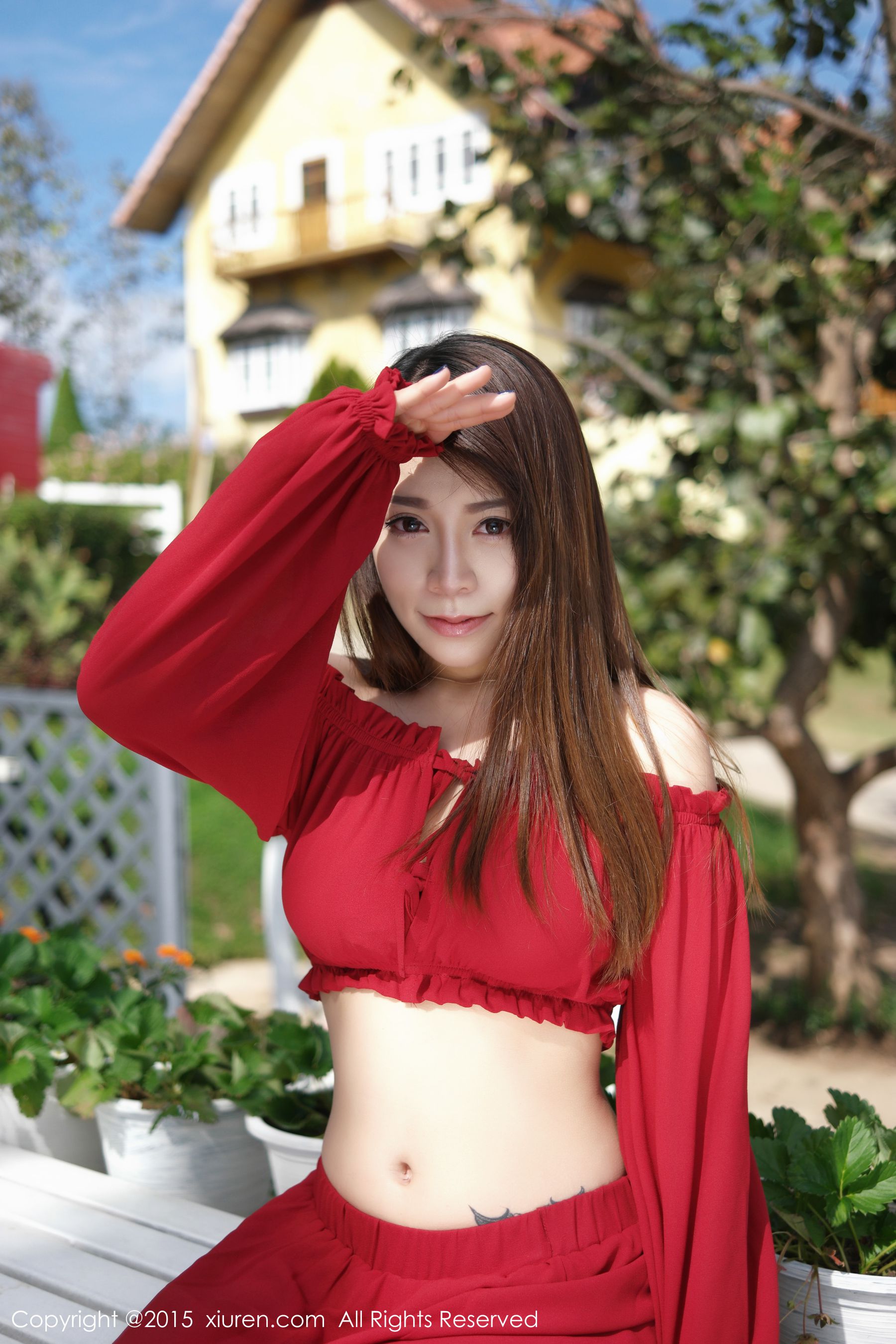 Vetiver Garboy Thailand Travel Long Skirt Series Series Xiuren No. 303