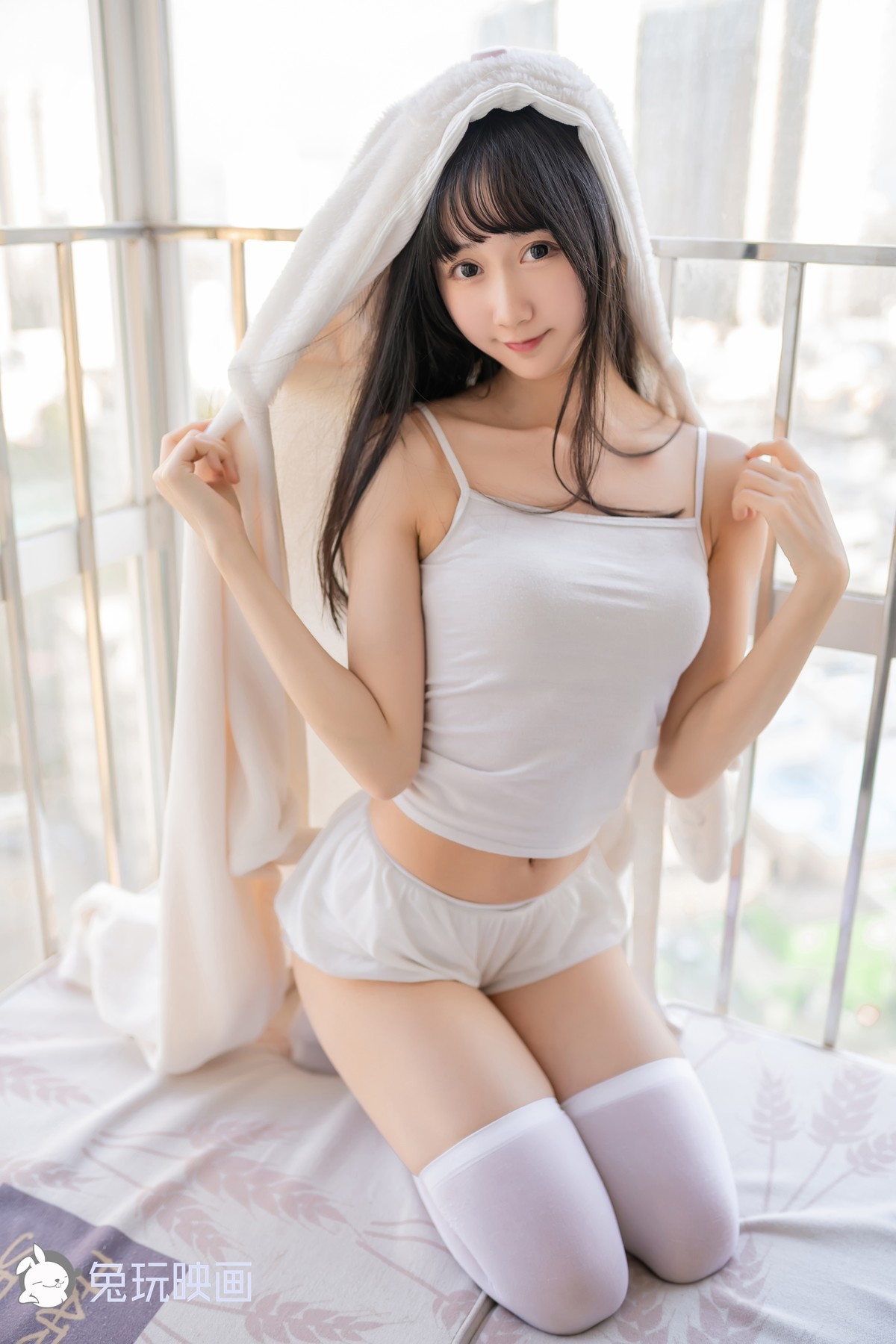 Cosplay Rabbit Play Movie Bath Towel Rabbit