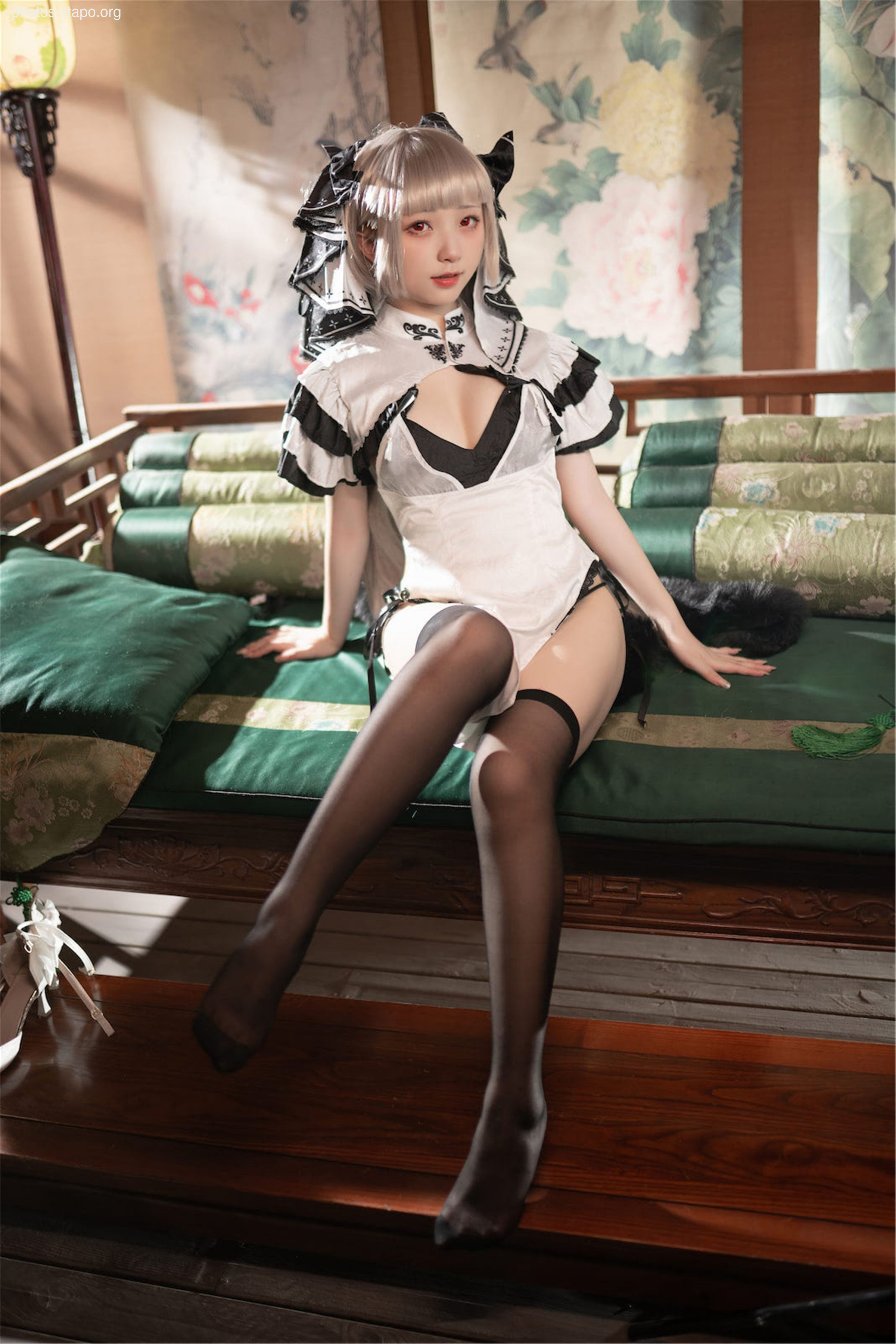 Flower Bell can be afraid of cheongsam 83P-425MB