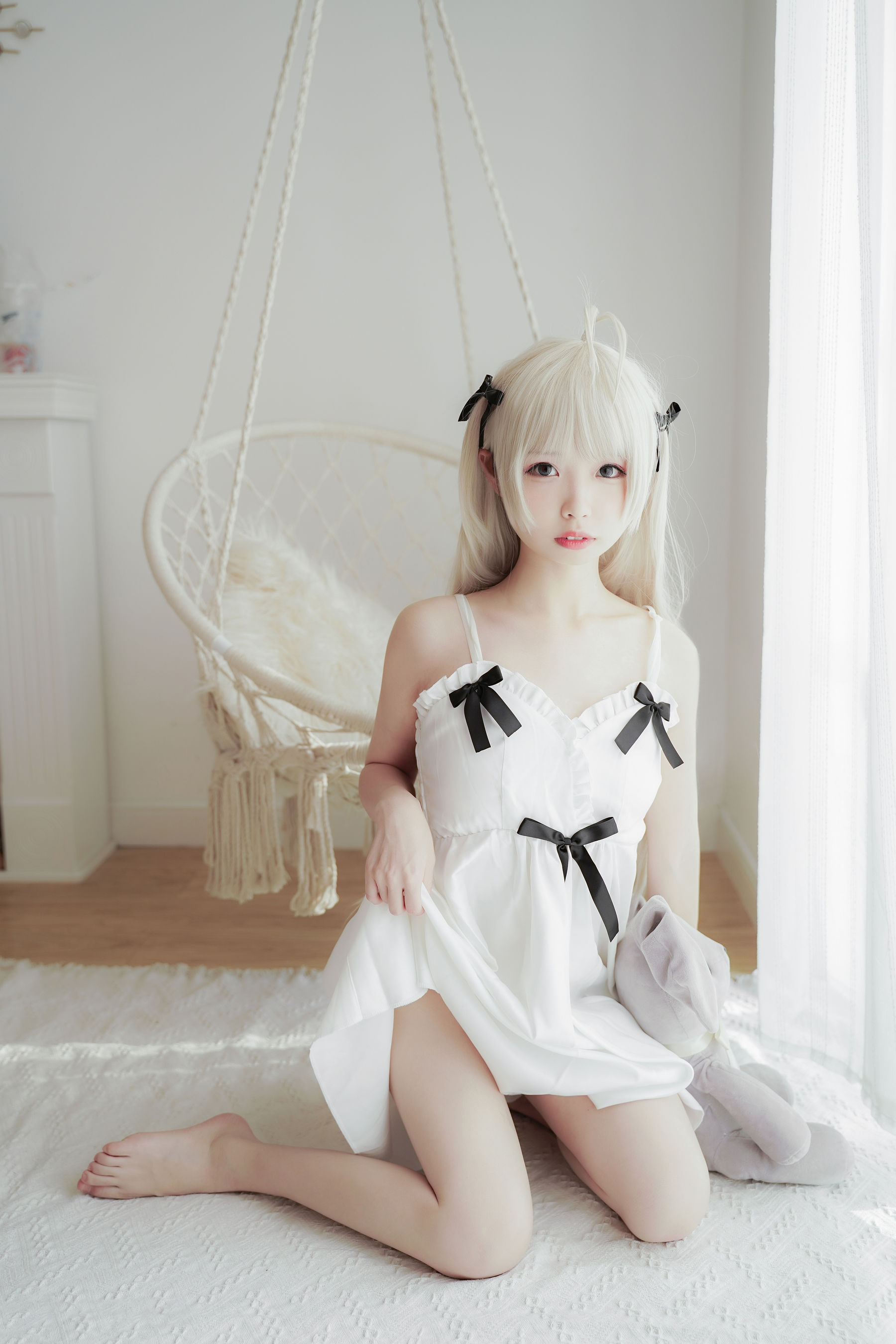 Meow Sugar Scales VOL.228 Dome white skirt