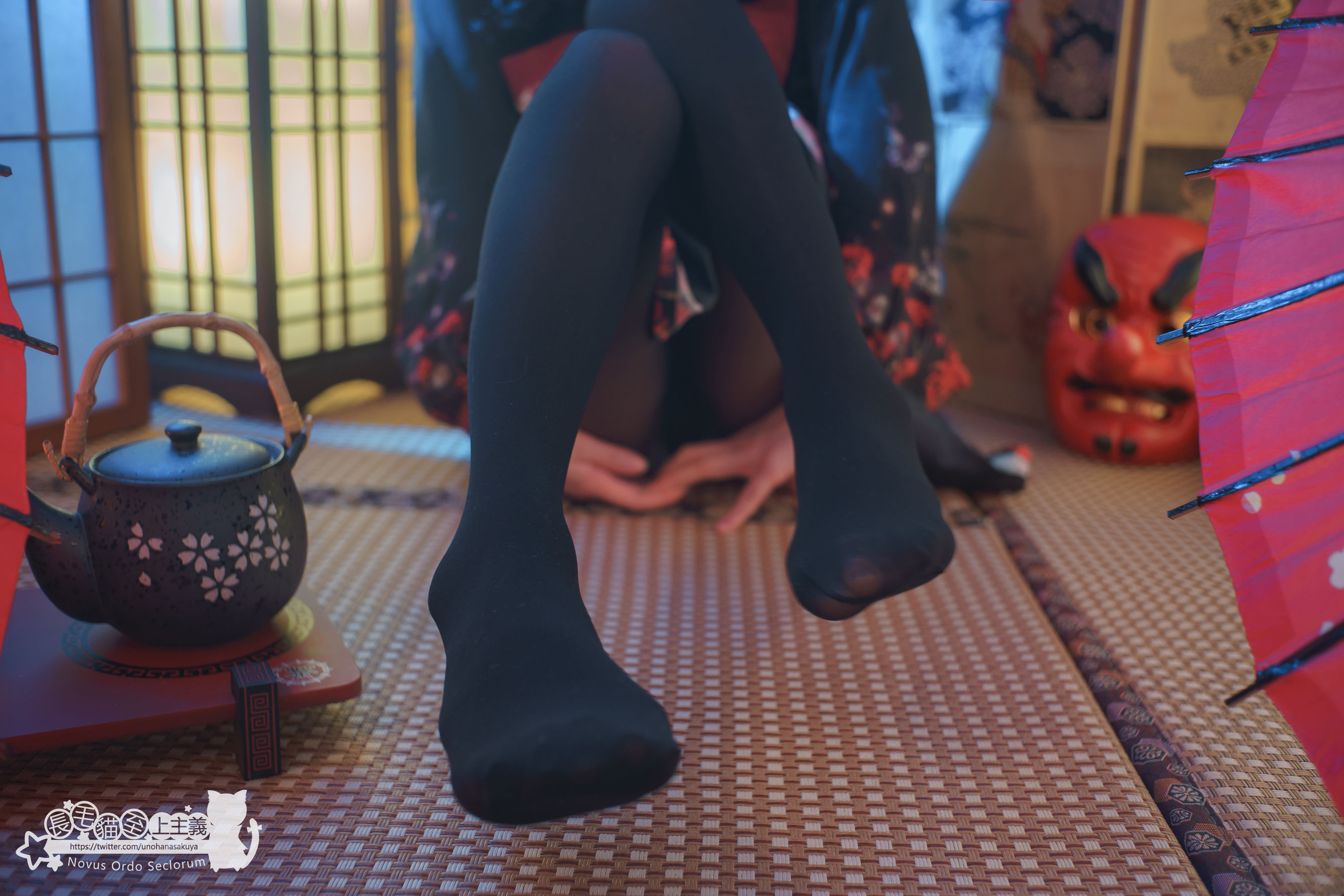 Welfare COS Waiser Kagiki Rin Rin Rin Josei -On the night when cluster amaryllis blooms