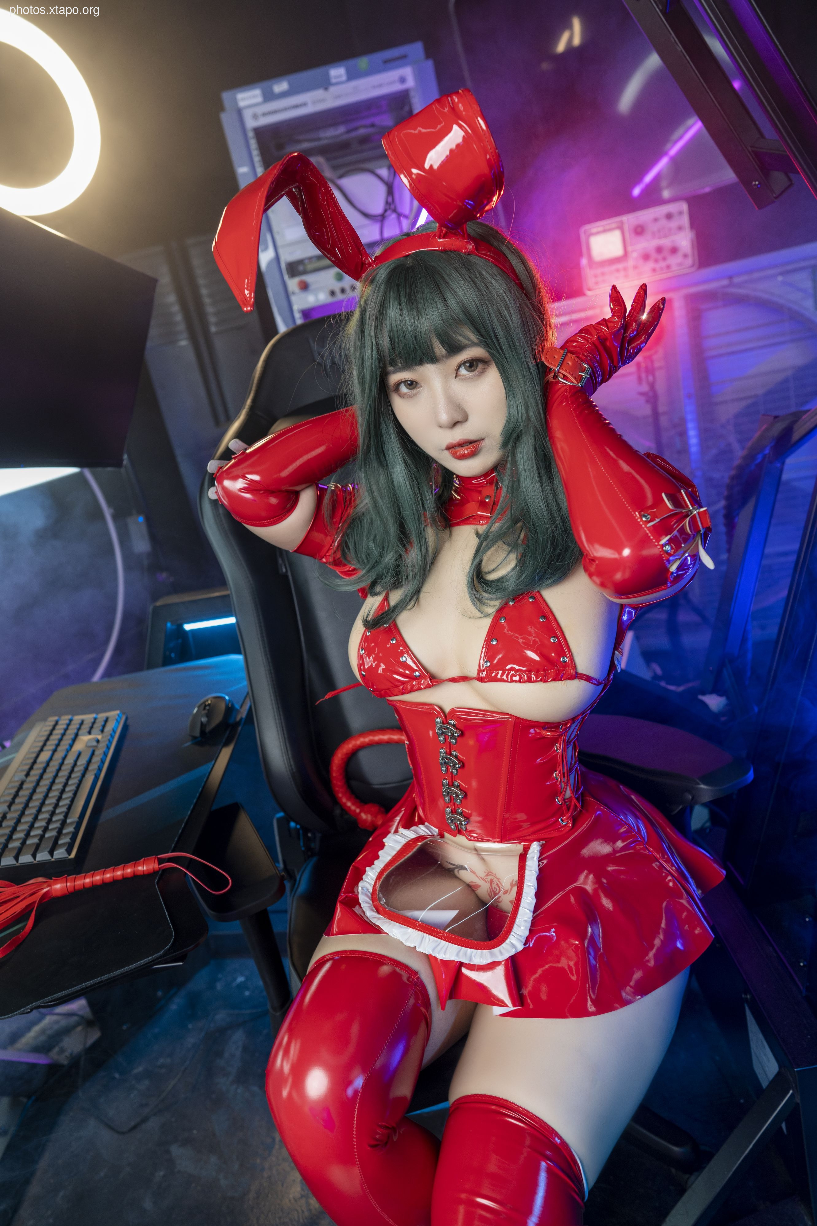 A_ i Dita Dark Rabbit Girl 40P-618MB