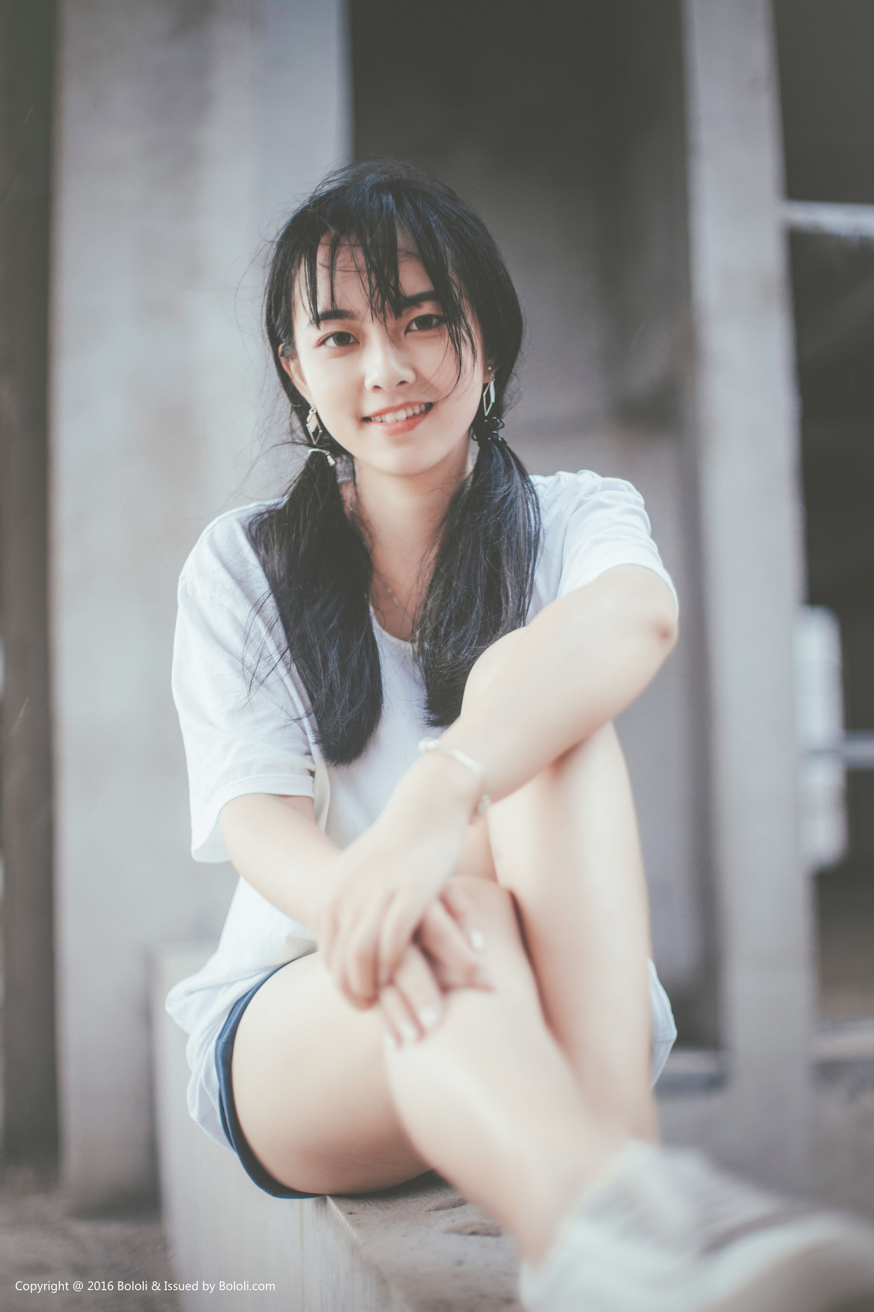 Super fierce Nuo Japanese Double Ponytail Girl Kimoe Que Meng Culture Kim020