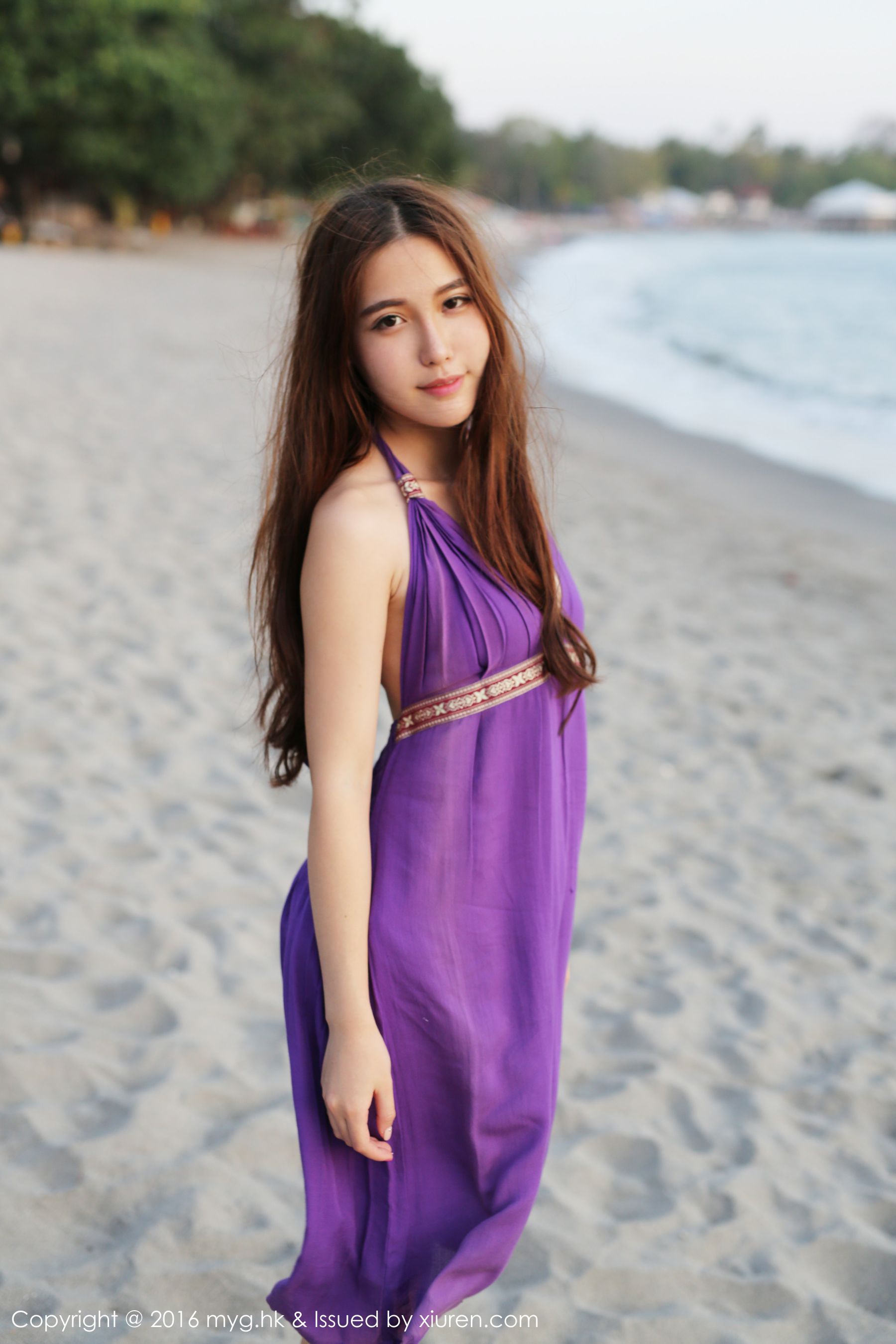 Xiongyu BOBO Longmu Island Travel Beach Beauty Fresh Series Miyuan Pavilion Mygirl VOL.191