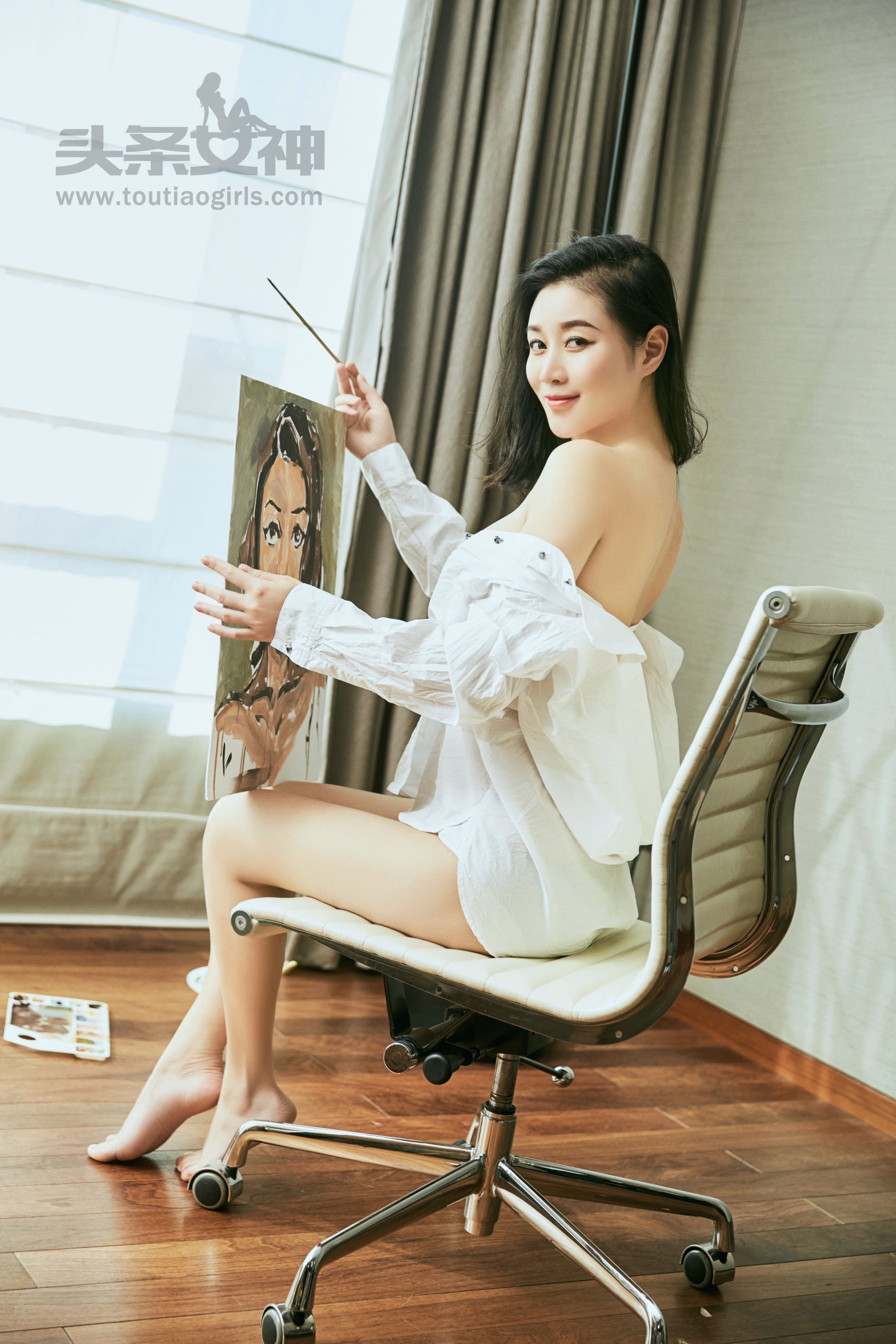 Zhang Ziran's Venus in the Painting Headline Goddess VIP exclusive