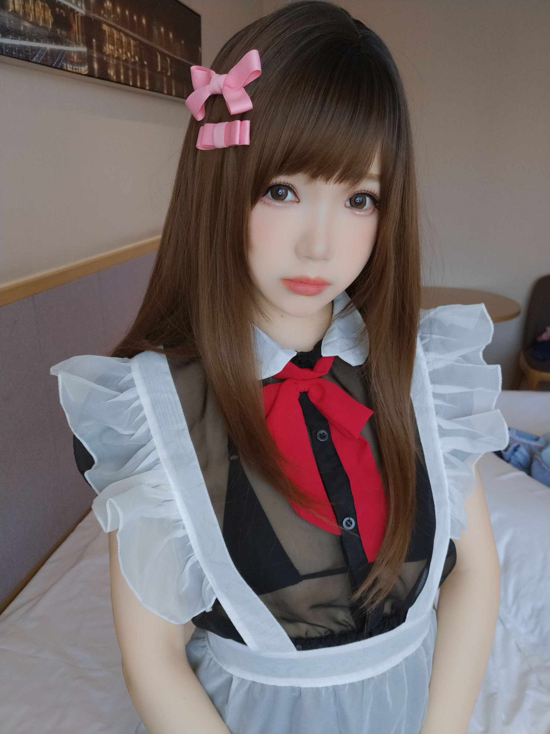 Net Red Coser Photo Anime blogger Xueqing Astra -Bathroom Maid