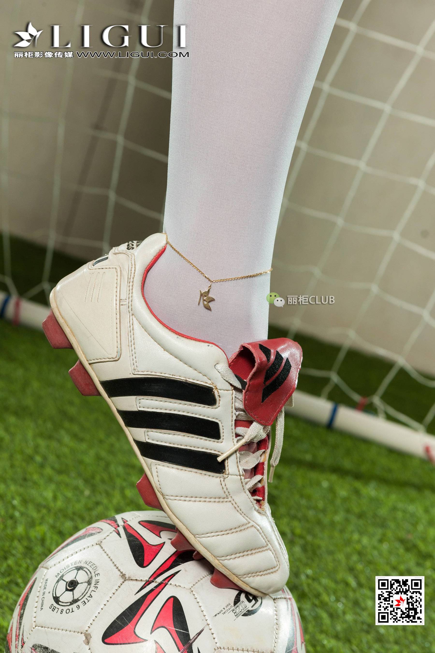 Leg Model Xiaoxiao Football Baby Silk Foot Ligui Internet beauty