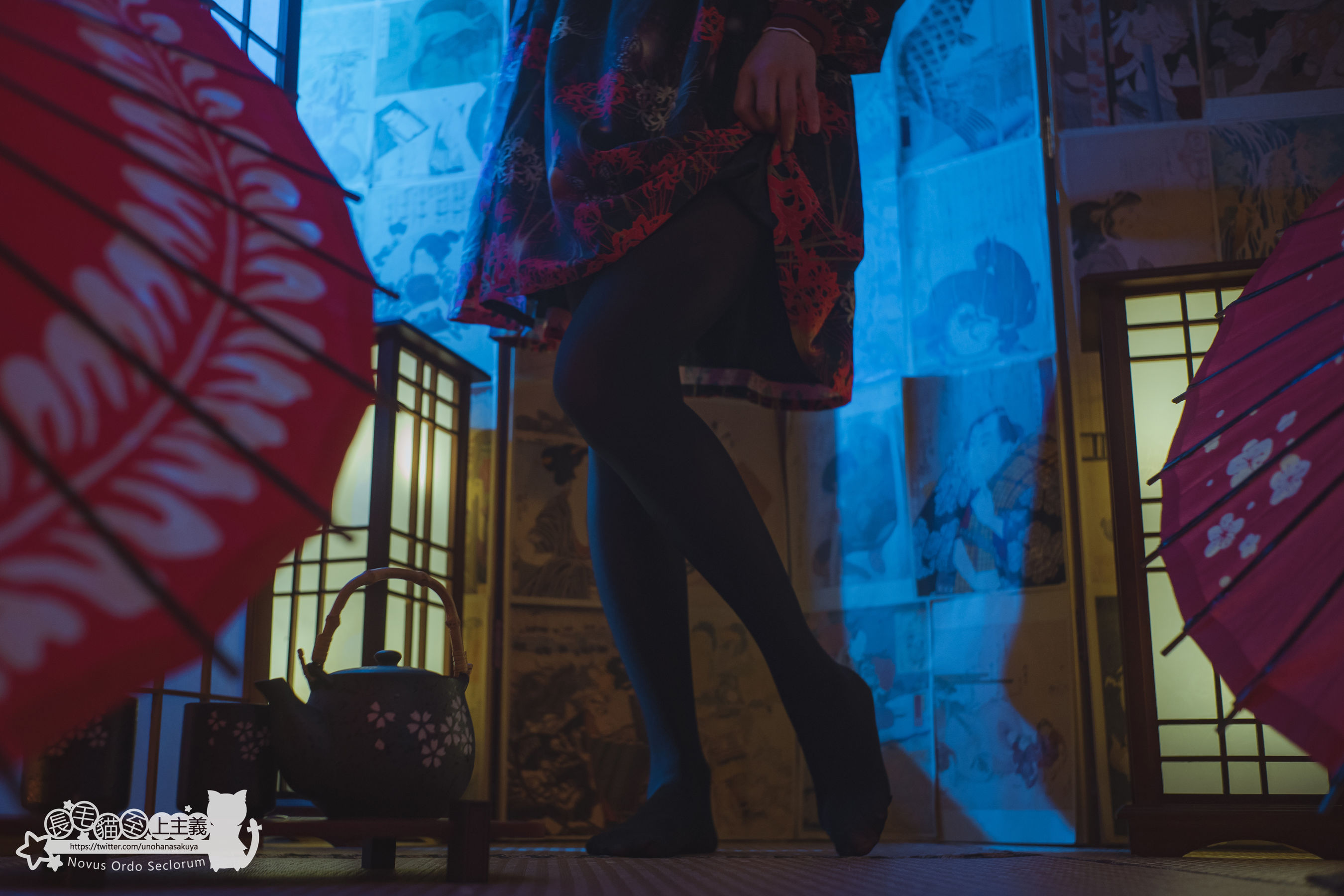 Welfare COS Waiser Kagiki Rin Rin Rin Josei -On the night when cluster amaryllis blooms