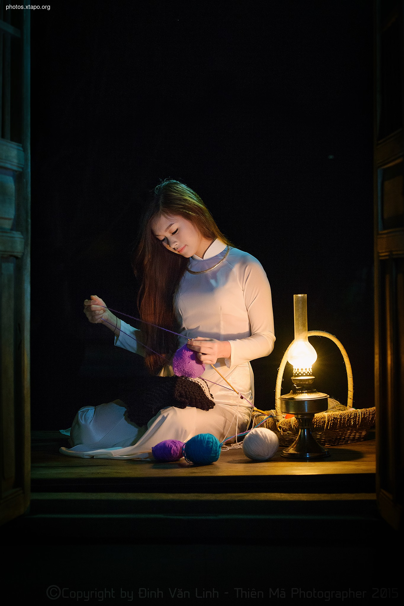 The story of the knitting