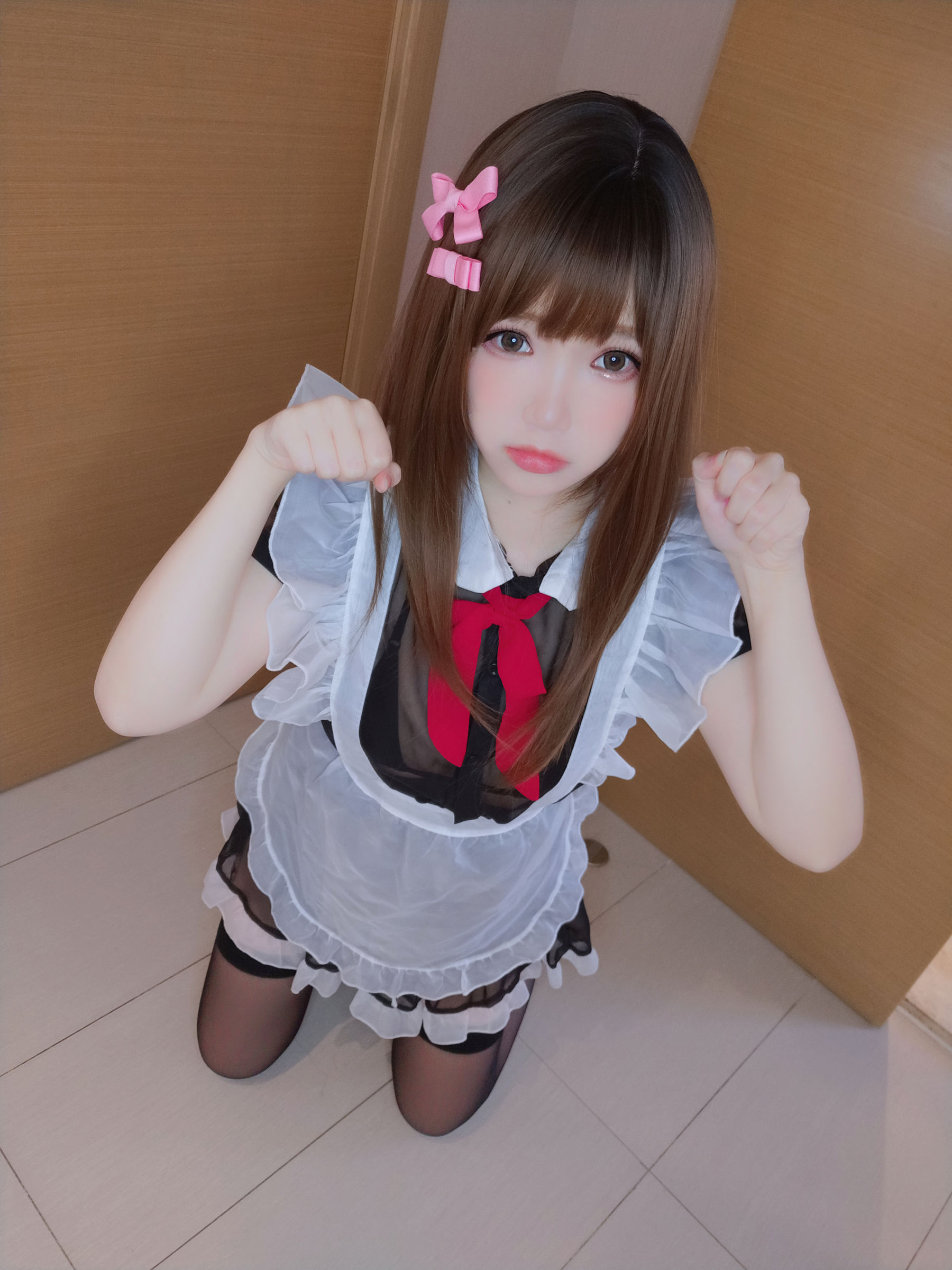 Net Red Coser Photo Anime blogger Xueqing Astra -Bathroom Maid