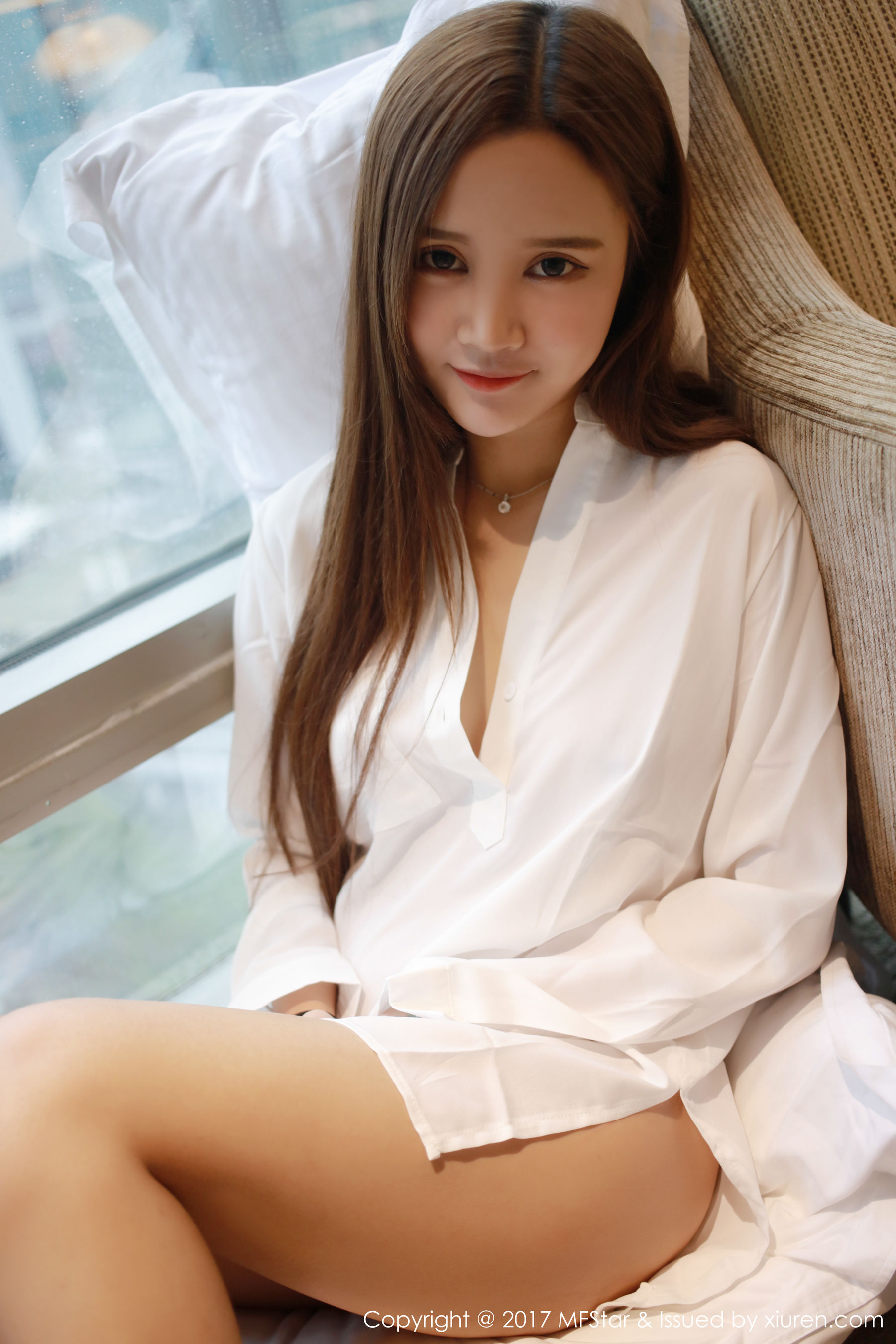 Shanshan Sexy Link InstantWhite Shirt Model Academy MFStar Vol.108