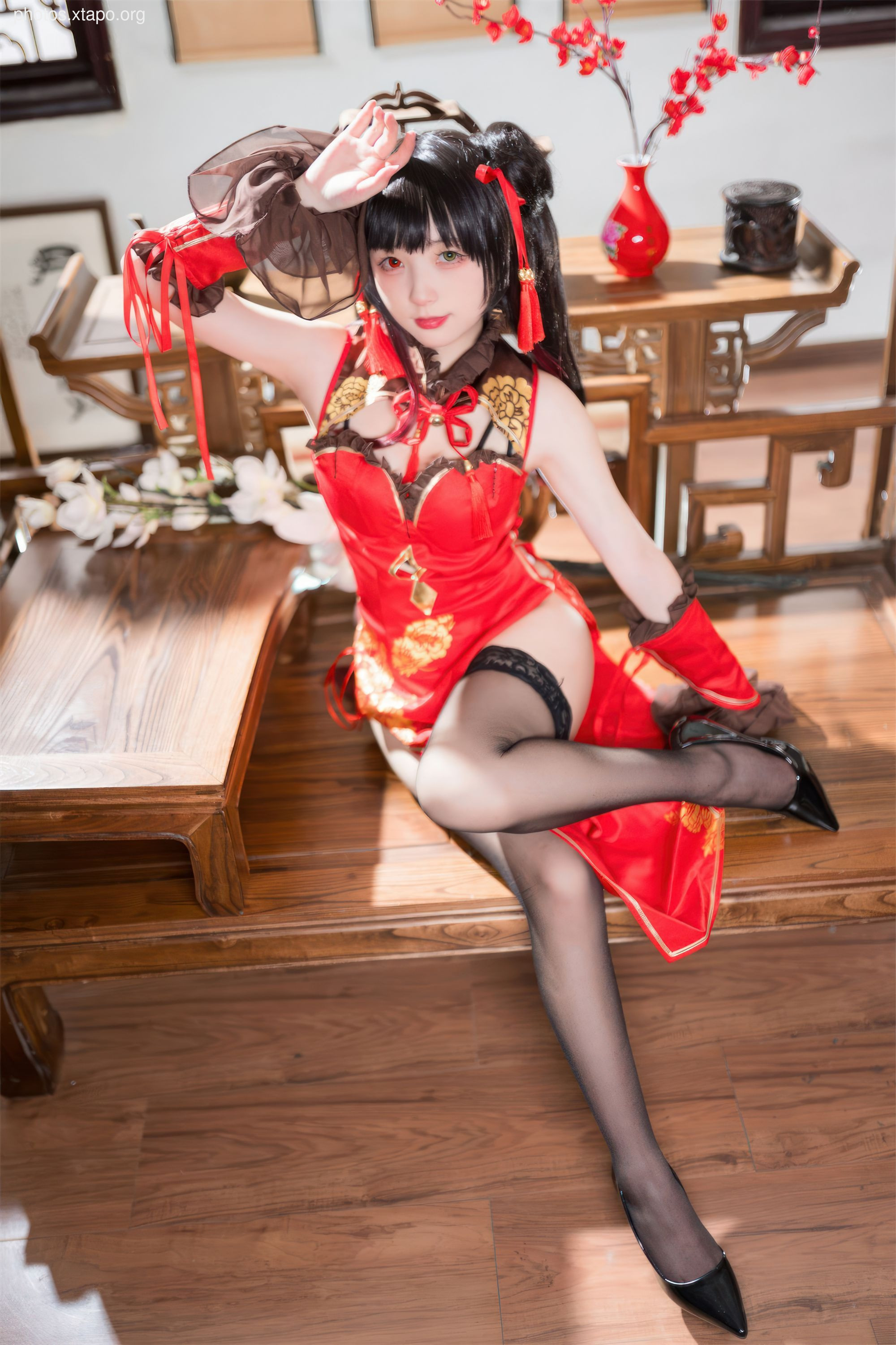 Flower Bell Tokisaki Kurumi Cheongsam 66P