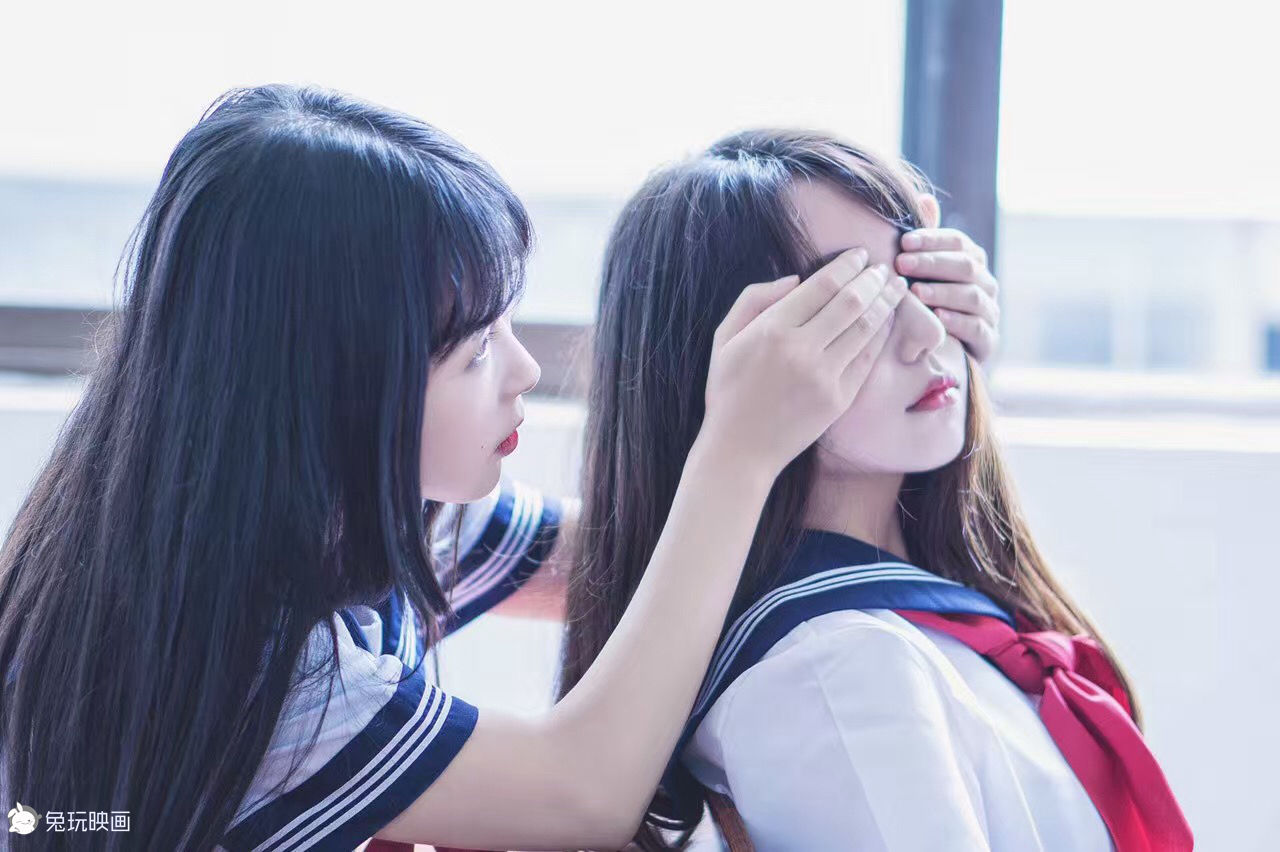 Bunny Playing Painting -Carn Uniform Vol.002 Classroom after school