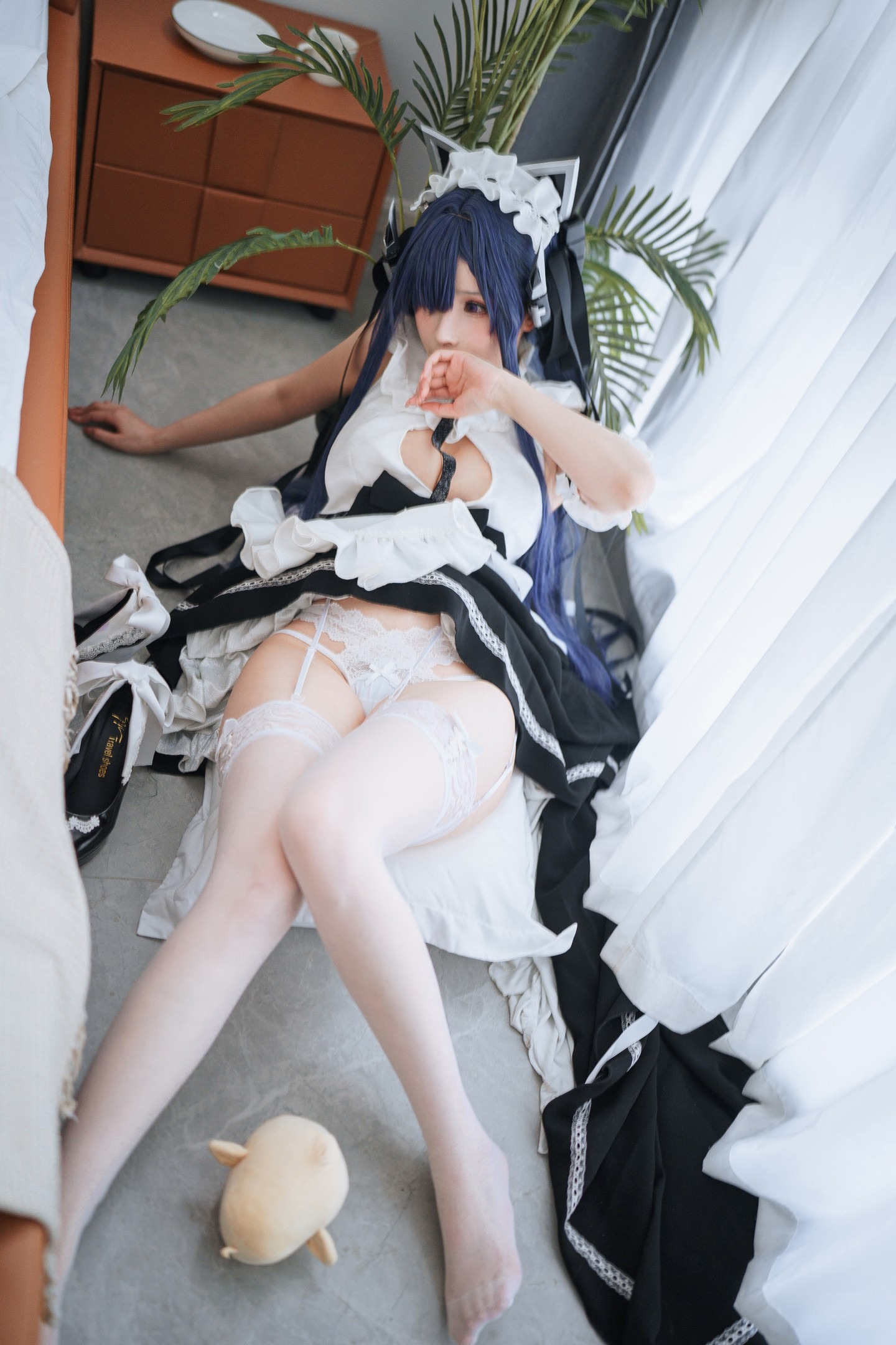 COS Welfare riooko Liangliangzi (roukorerezi) – August Maid Costume