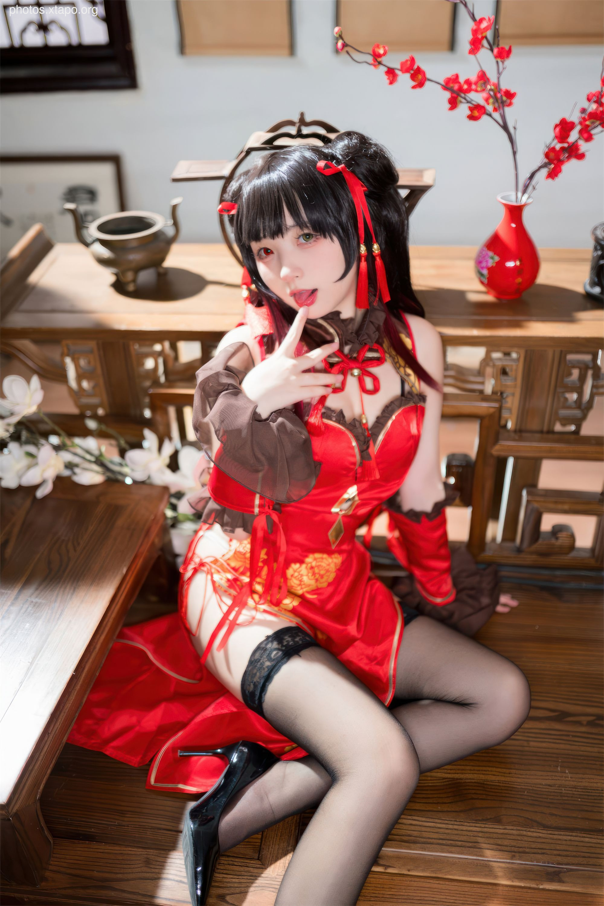 Flower Bell Tokisaki Kurumi Cheongsam 66P