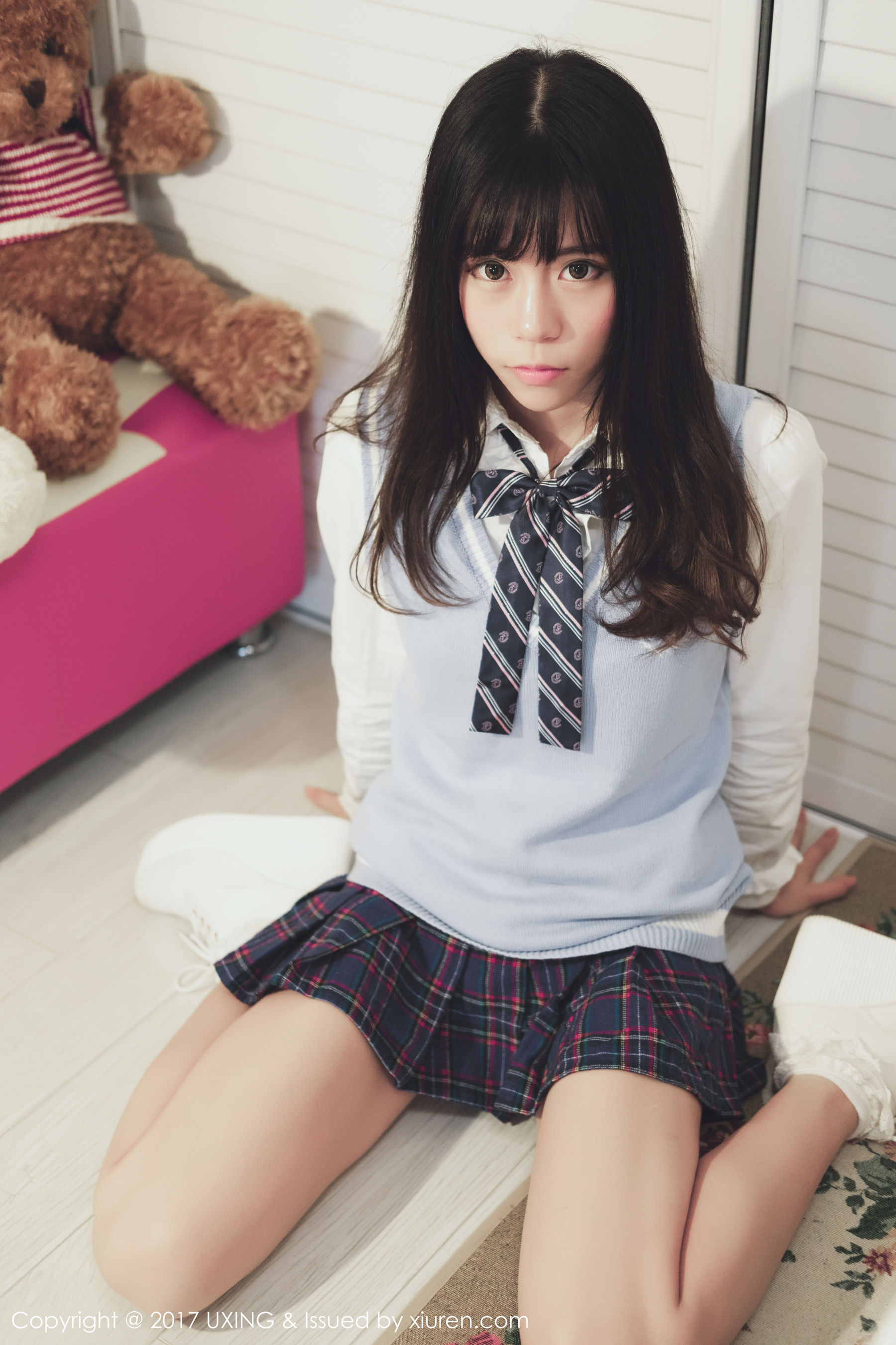 Model YO Sauce Student ClothingLace Dress 优 x x VOL.048