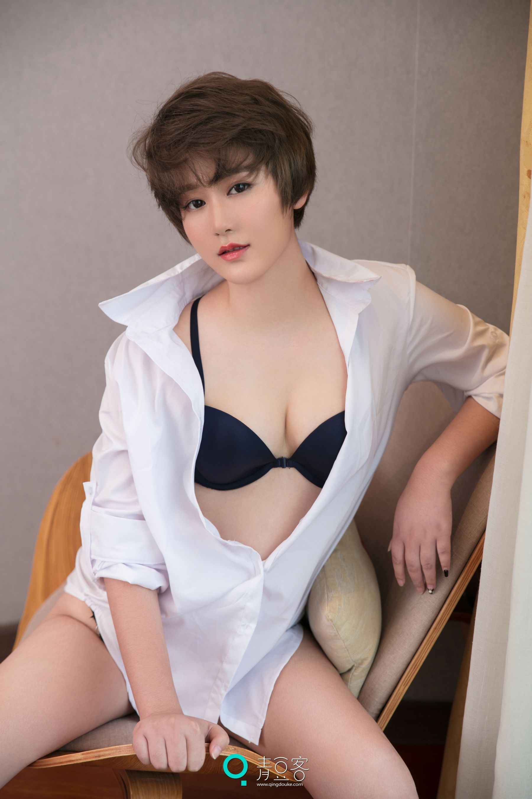 Yaoyao Short Hair Tender Model Qingdouke