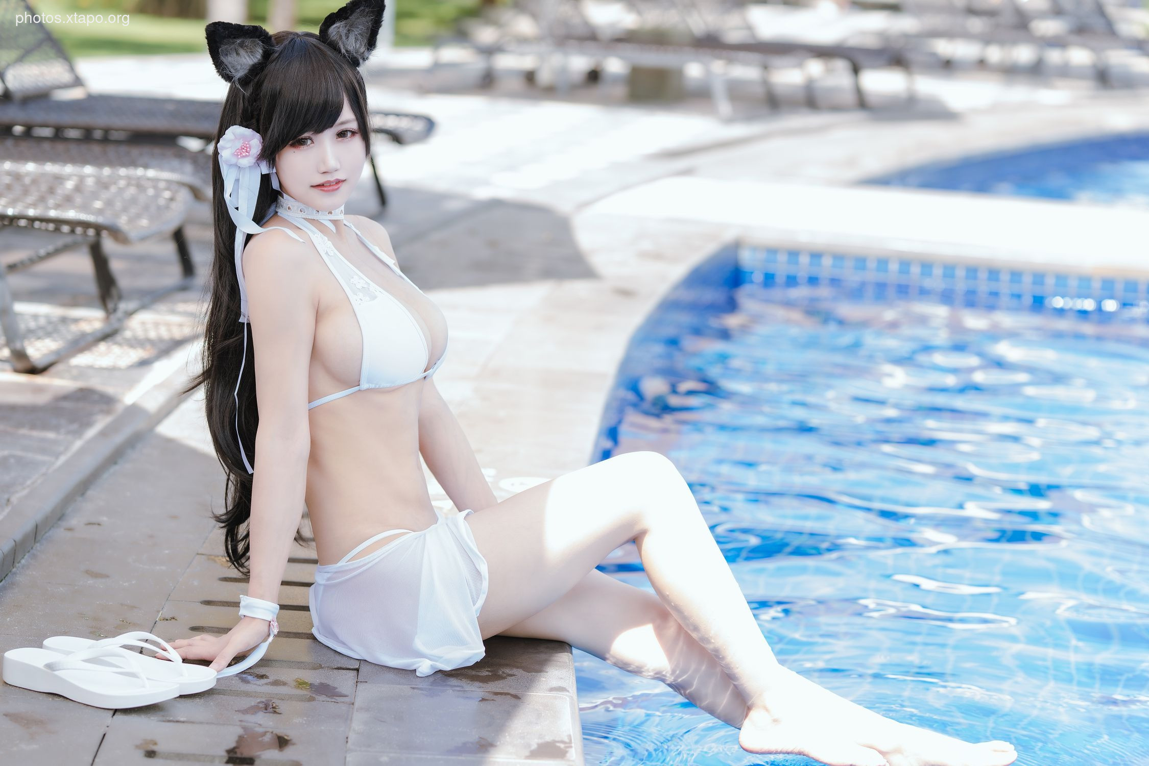 Ogura Chiyo w-July Captain Atago Swimsuit 22P