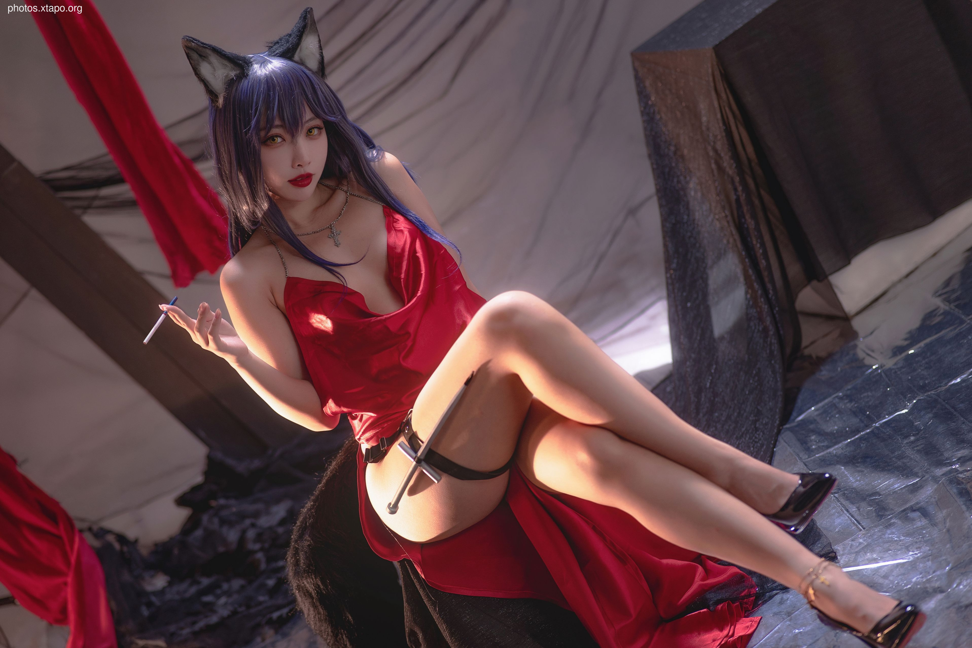 Miyamoto 德 Dexas fan dresses 23P-329MB