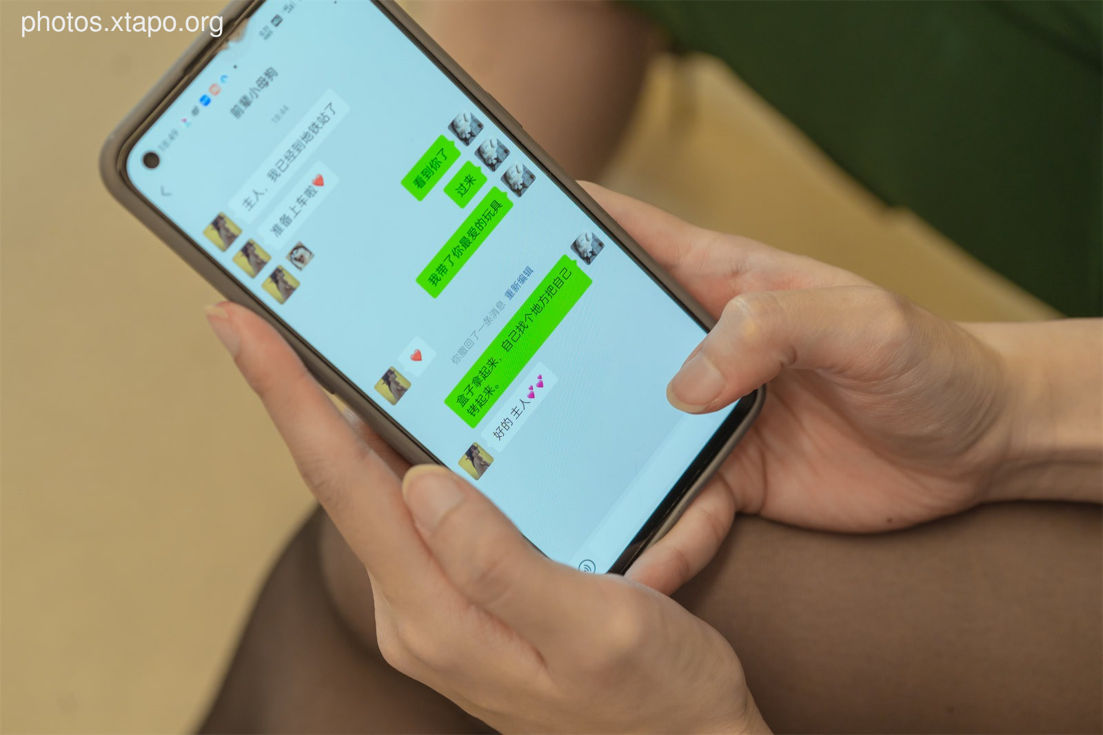 Autumn and Corgi Milk Tao Tao Tram