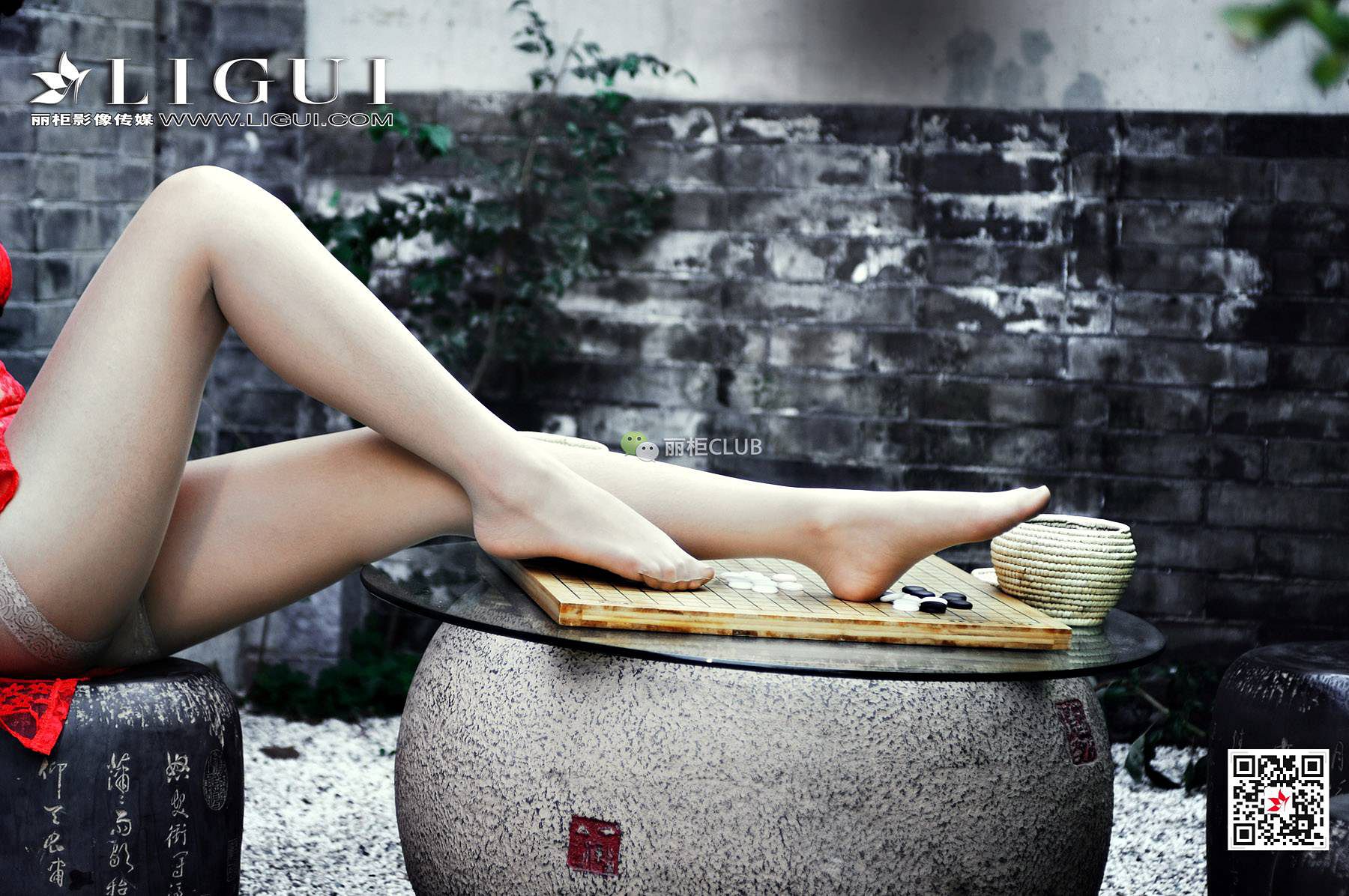 Leg Model Liu Tao Classical Meisi Li Cabinel Ligui Stockings Beautiful Legs