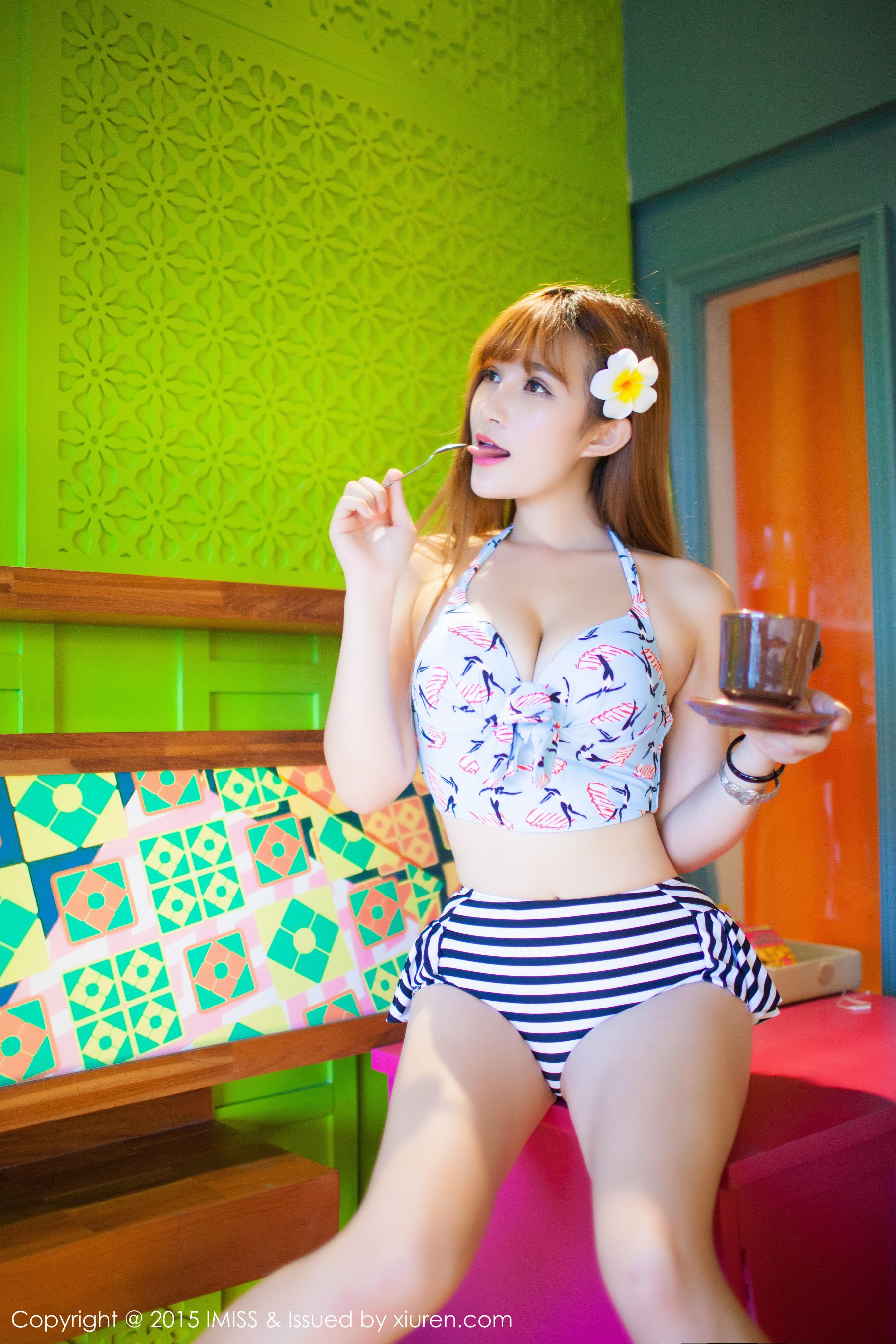 Lalababy La La La Phuket Tour fresh swimsuit small temptation Ai Mishe IMISS Vol.051