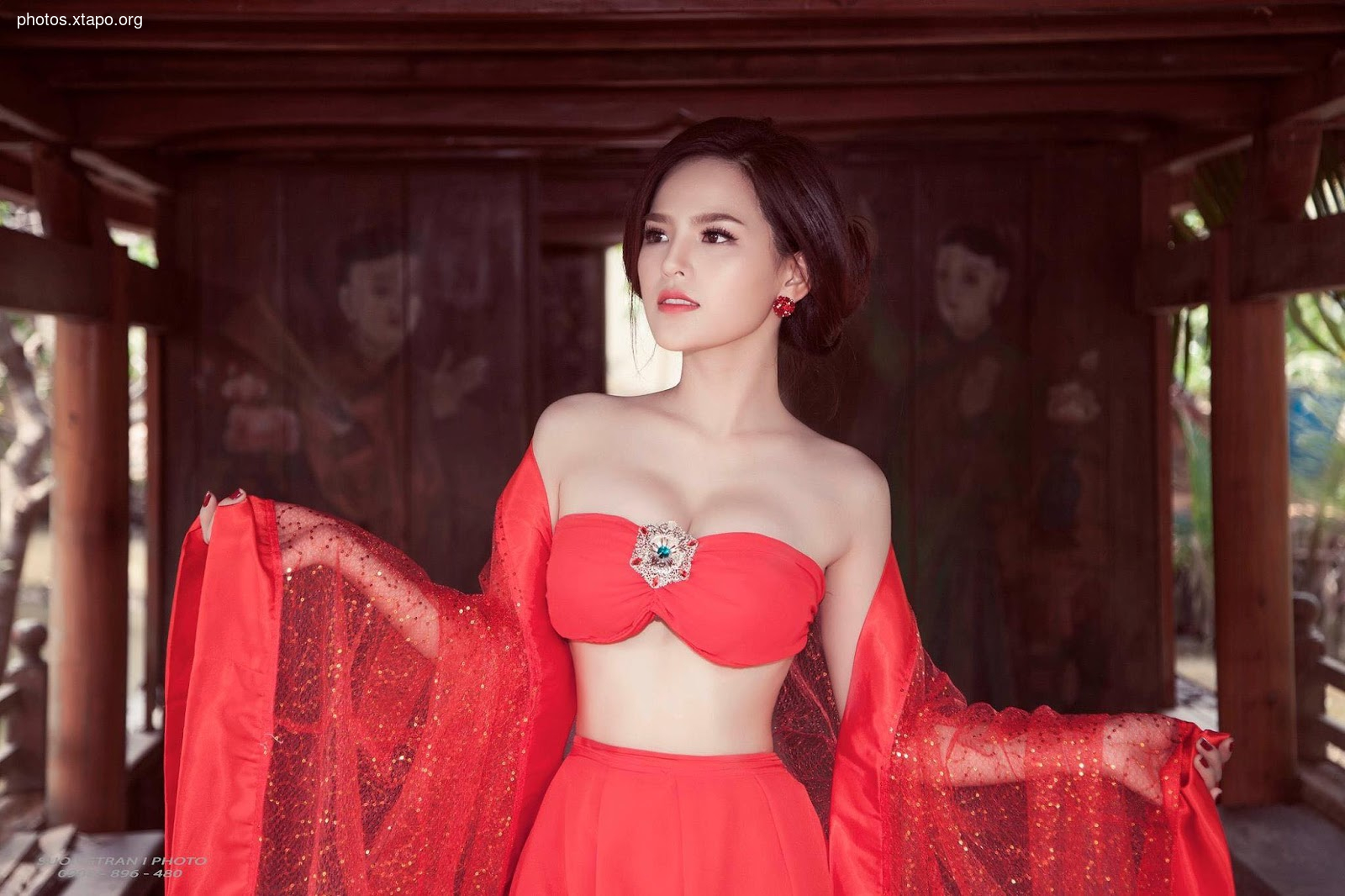 Trang Phi in the concept of Huyen Tran princess