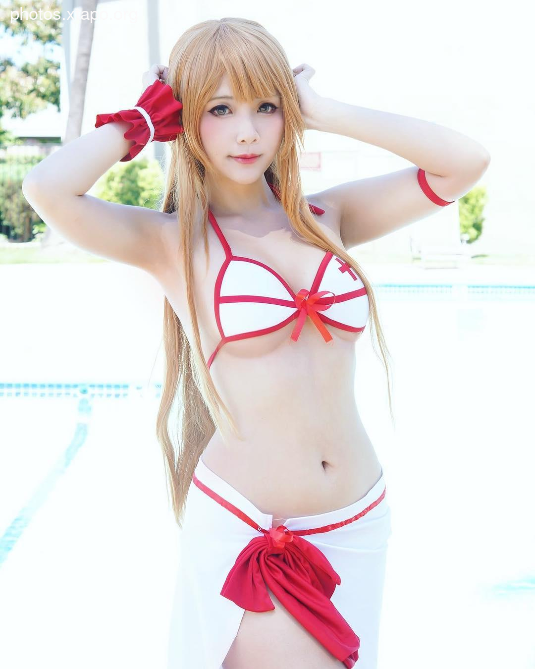 Hana Bunny Cute Cosplay Picture and Photo