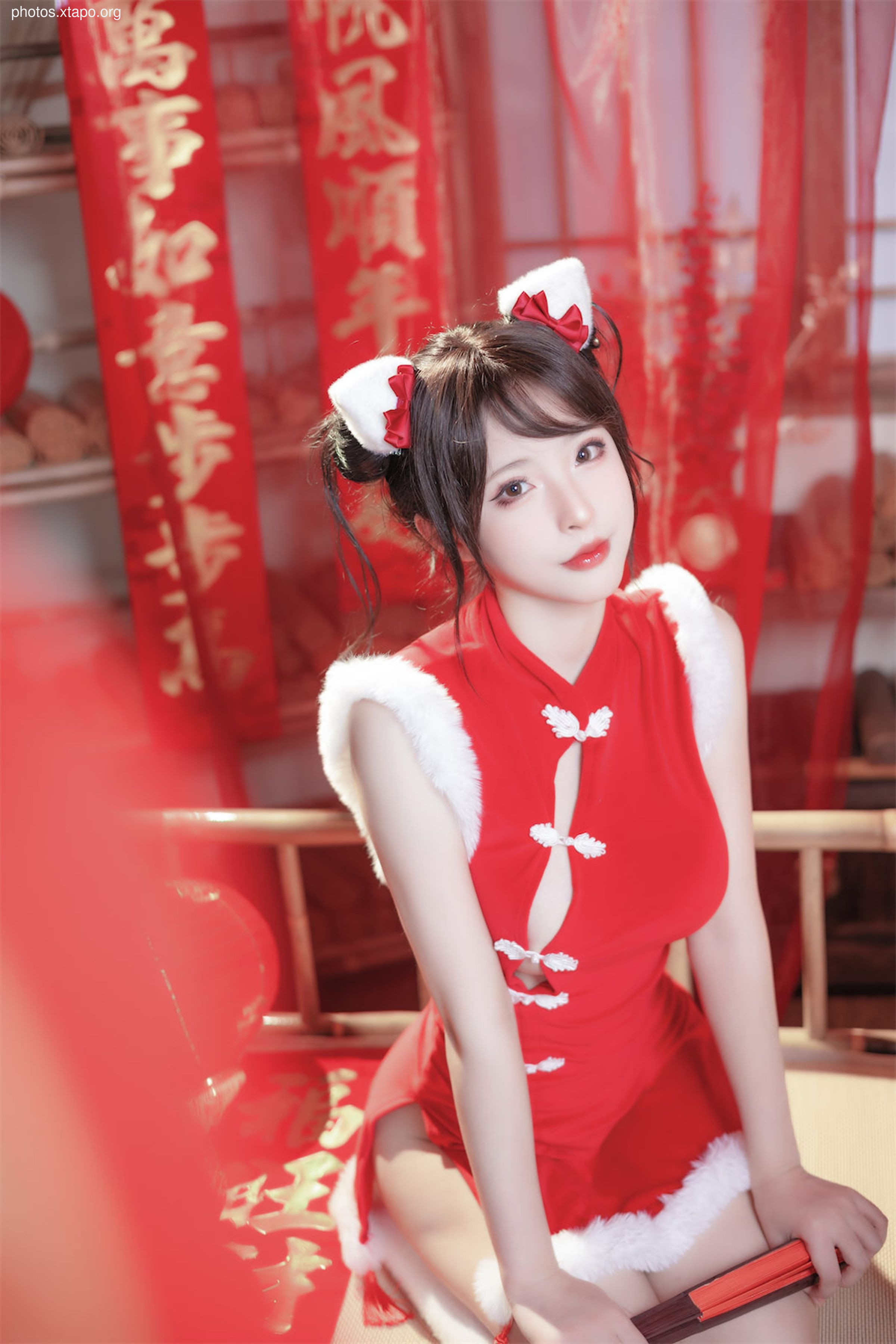 Shimizuya 2023 New Year Cheongsam 77P-770MB