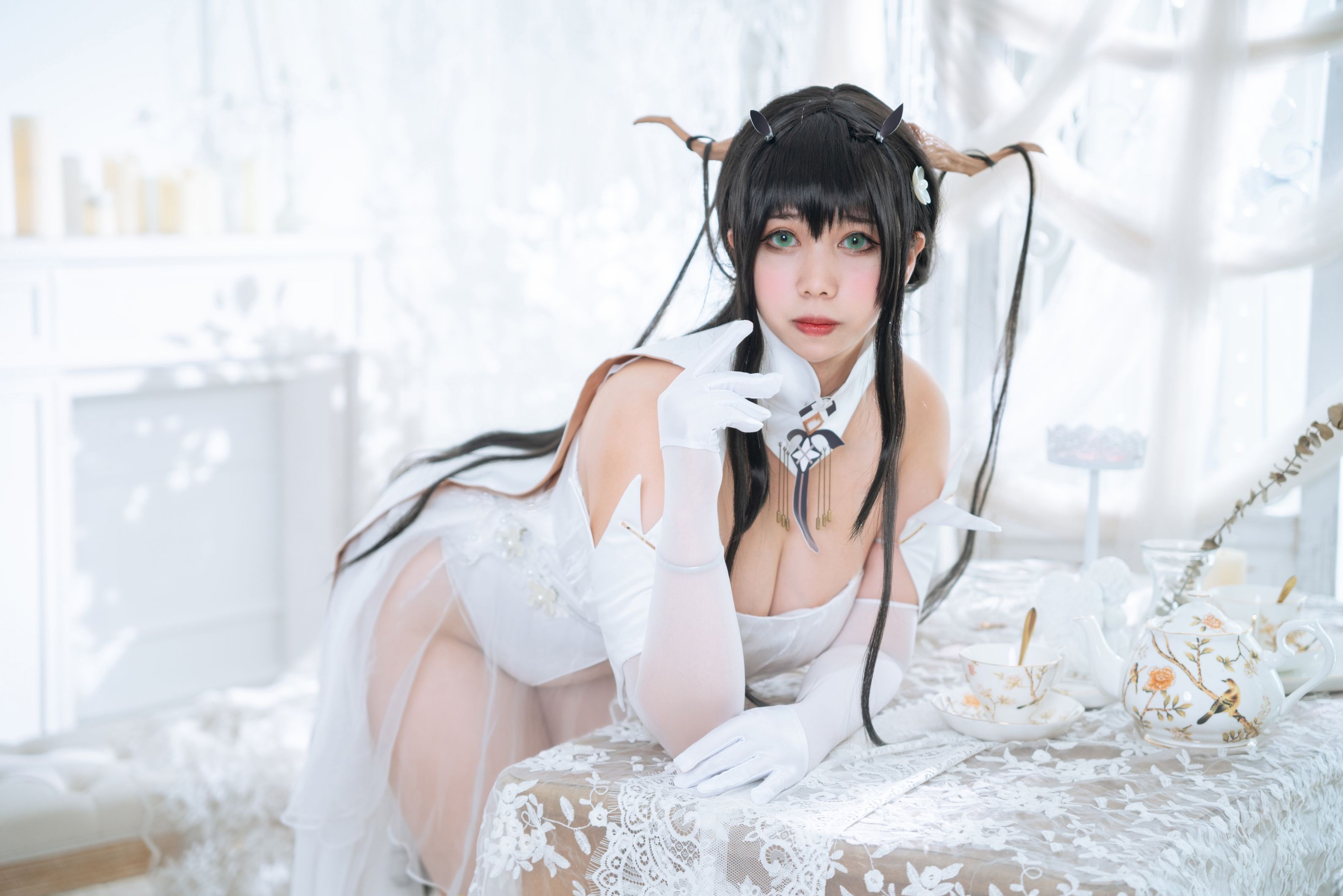 Charm Hitomi Meroko 001 Blue Line Real Estate 53P-486MB