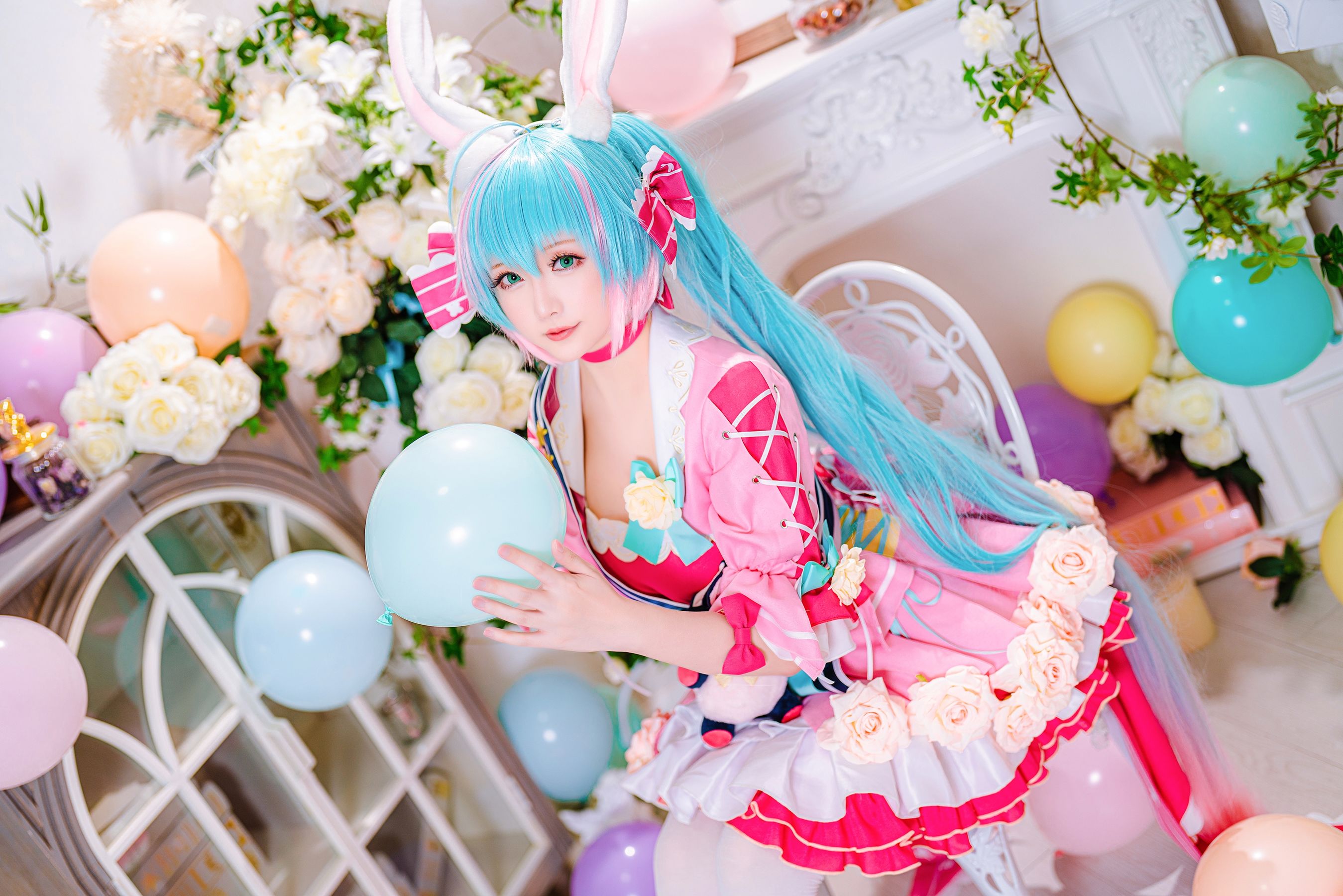Welfare COS Miss Coser Sister Star Zhi Zhi Zhi -Valentine's Day Dream set group