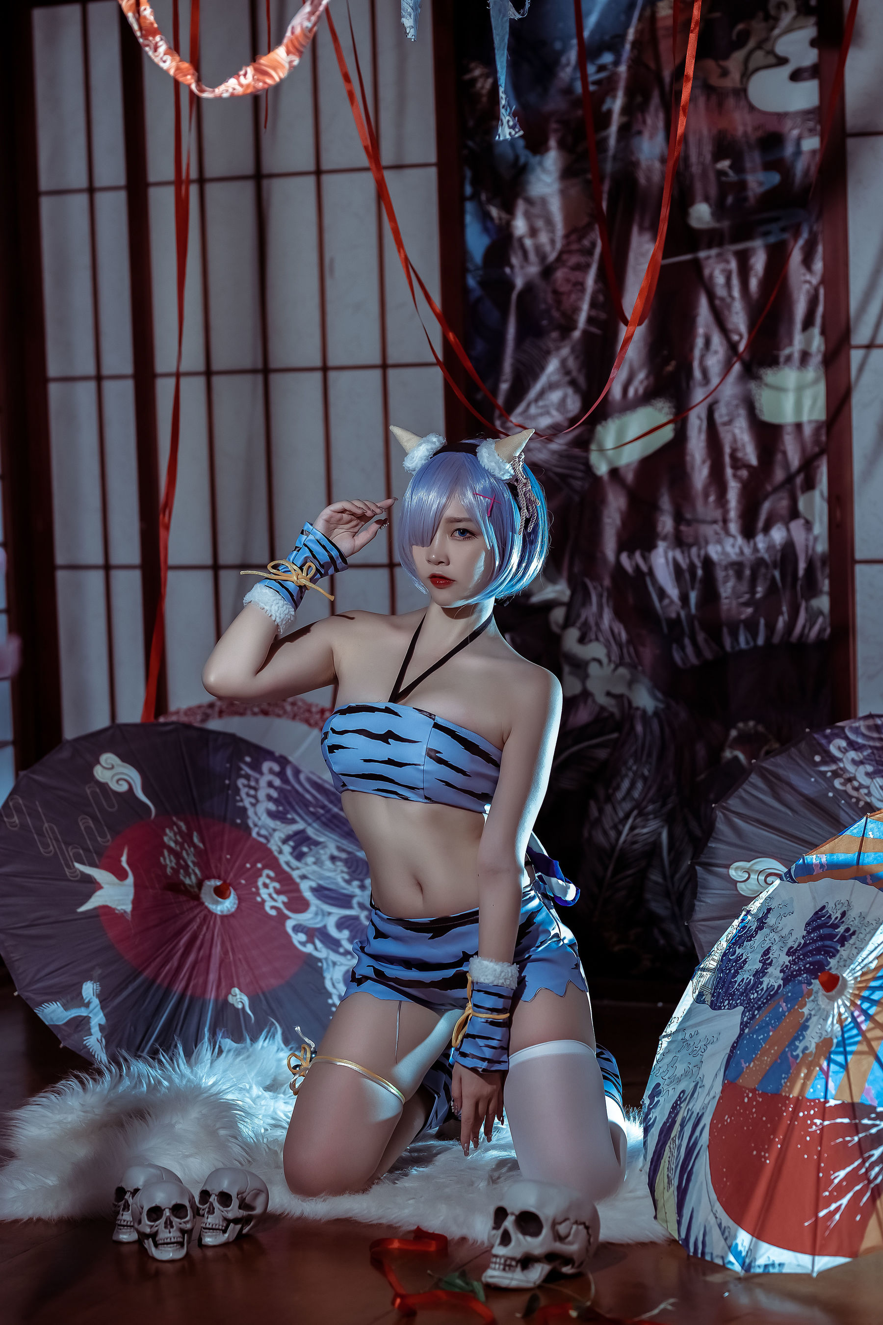 Net Red Coser Photo Popular COSER Erzuo Nisa -Rim Summer Ghost Clothing