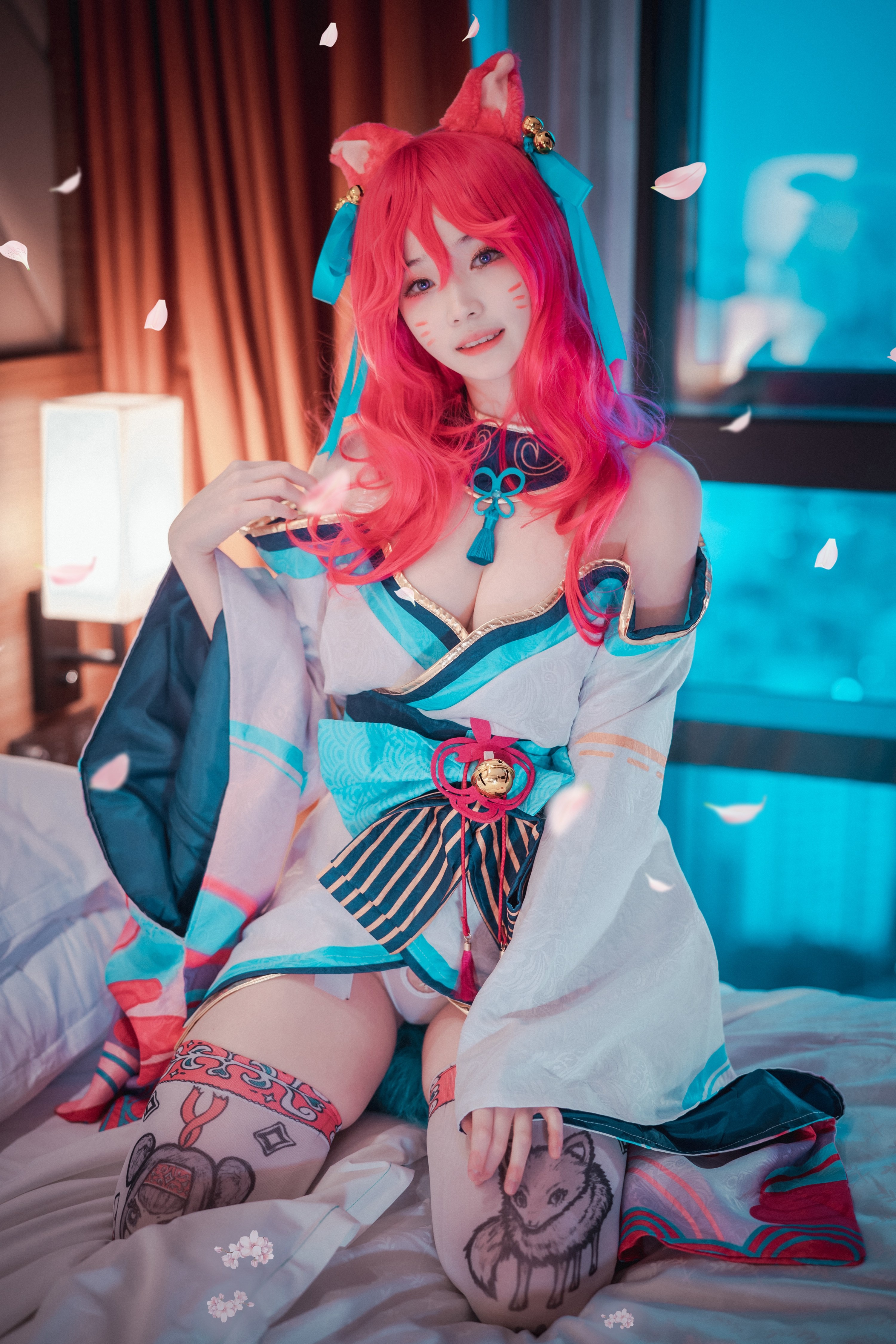 DJAWA Photo – Bambi (밤비) : “Spirit Blossom Ahri (League of Legends)” 145P