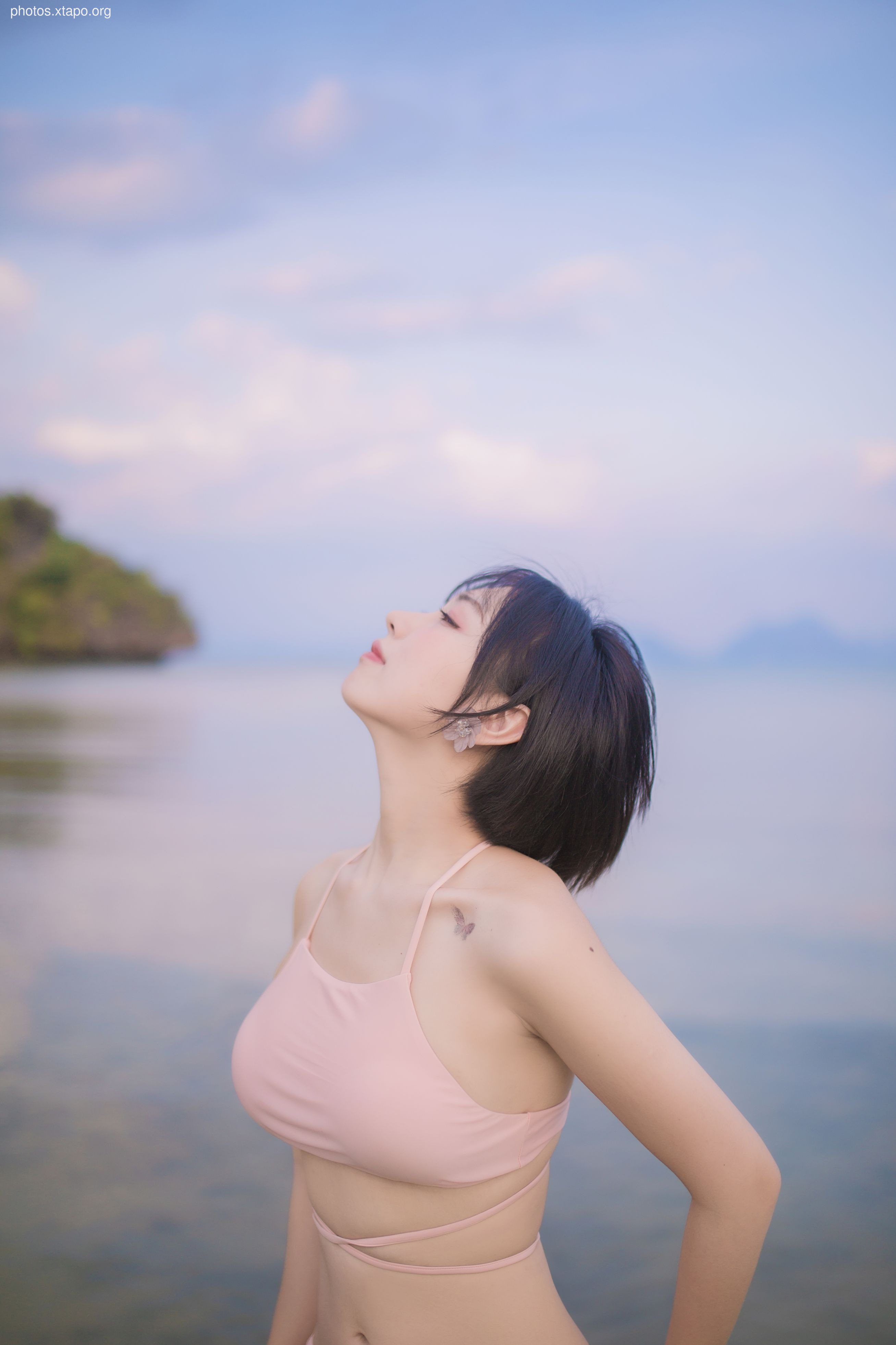 No.020 pink swimsuit 30p-235MB